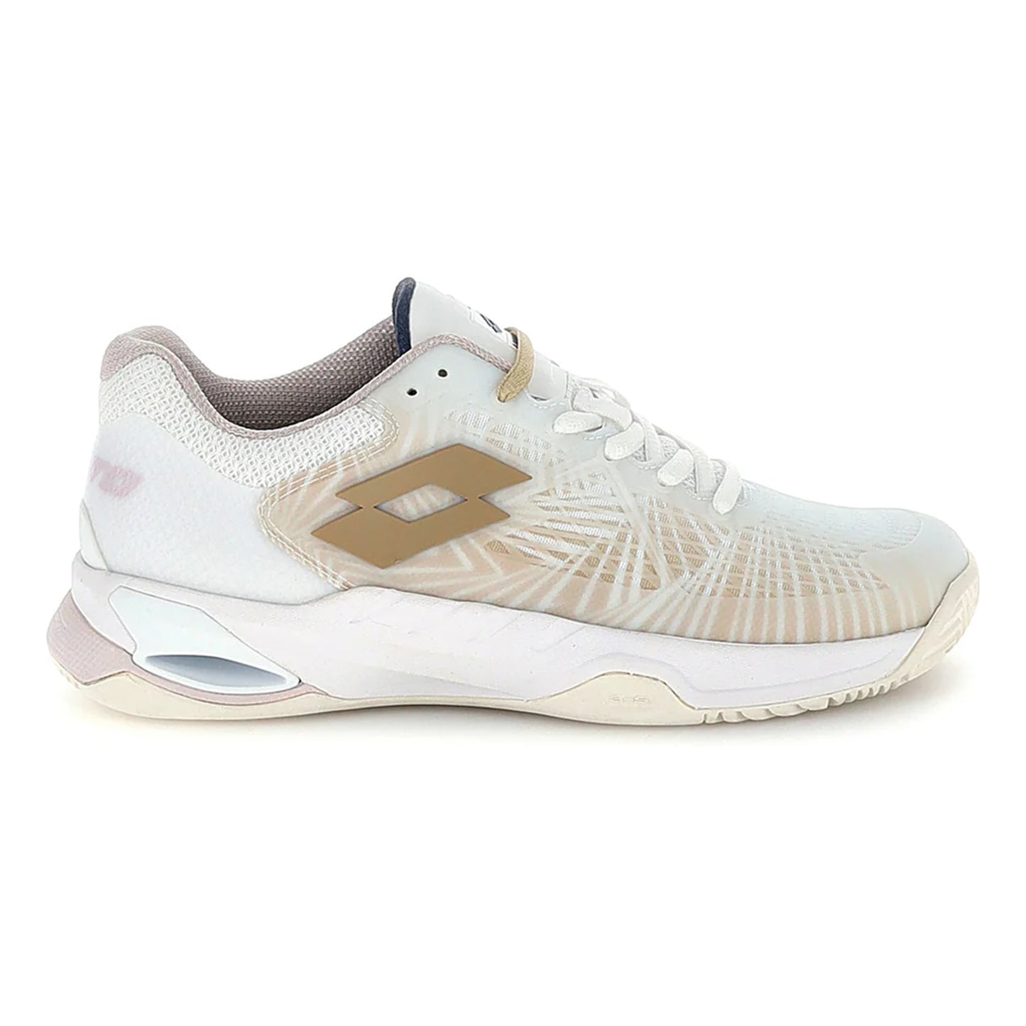 Lotto Mirage 100 II Zapatilla tierra batida Mujeres - blanco, beige