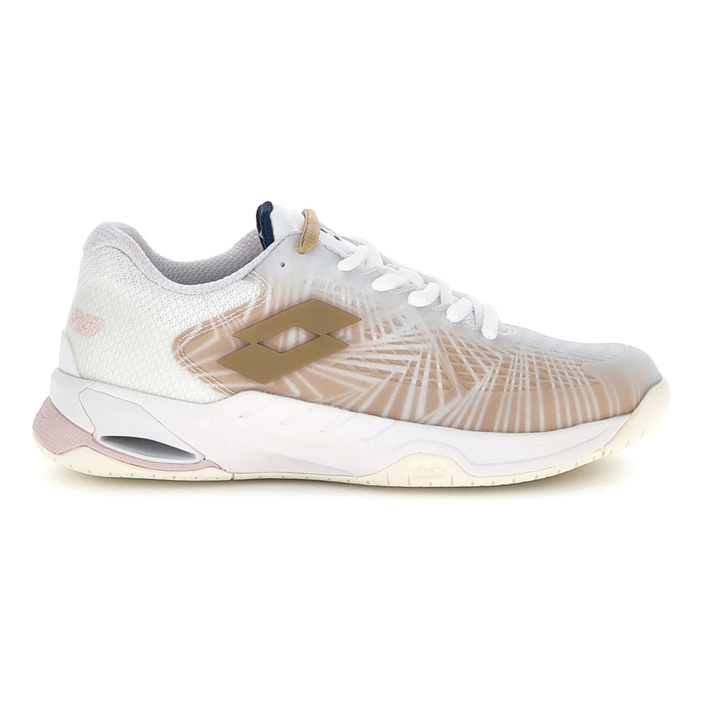 Lotto Mirage 100 II SPD Zapatilla todas las superficies Mujeres - blanco, beige