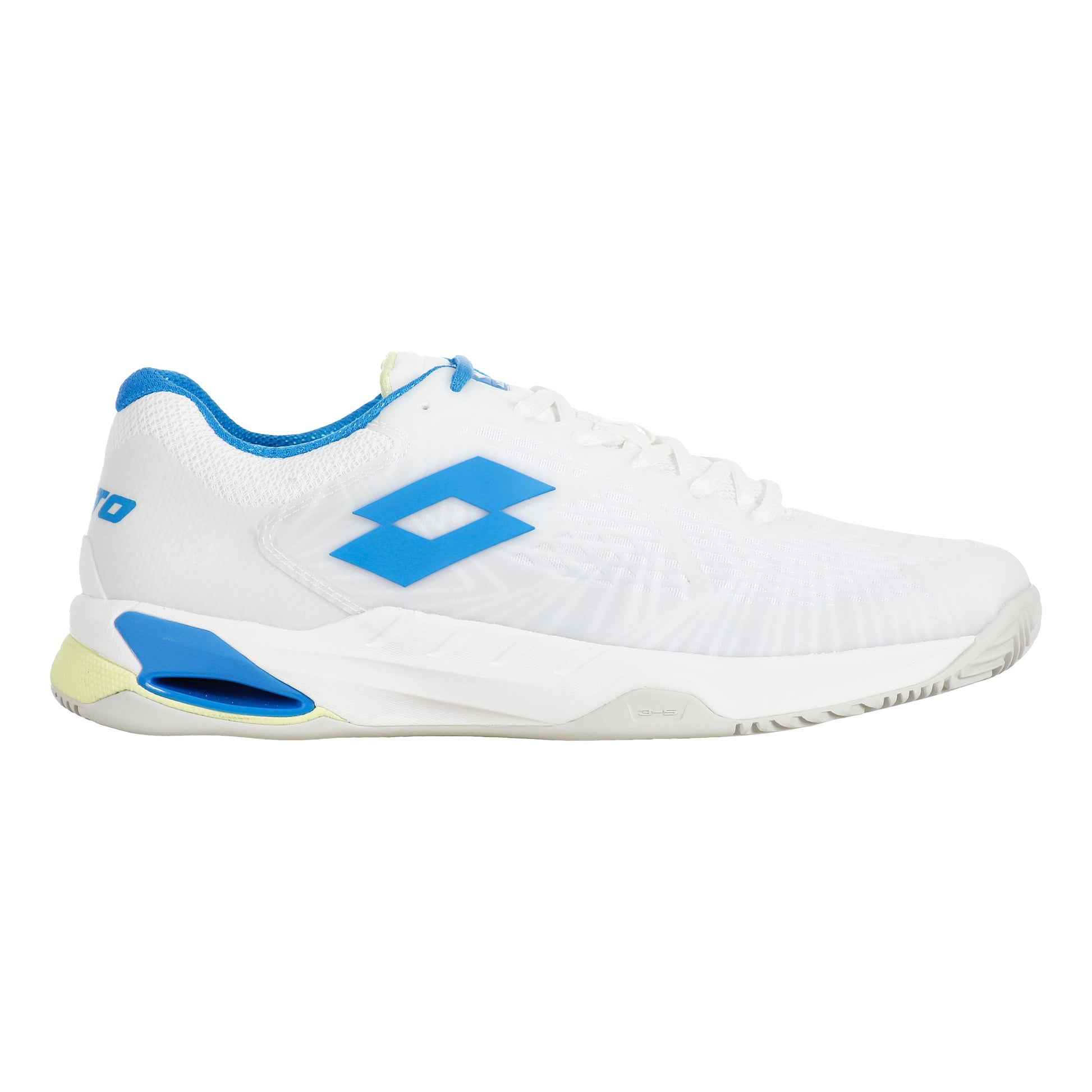 Lotto Mirage 100 II Zapatilla Tierra Batida Hombres-Blanco,Azul