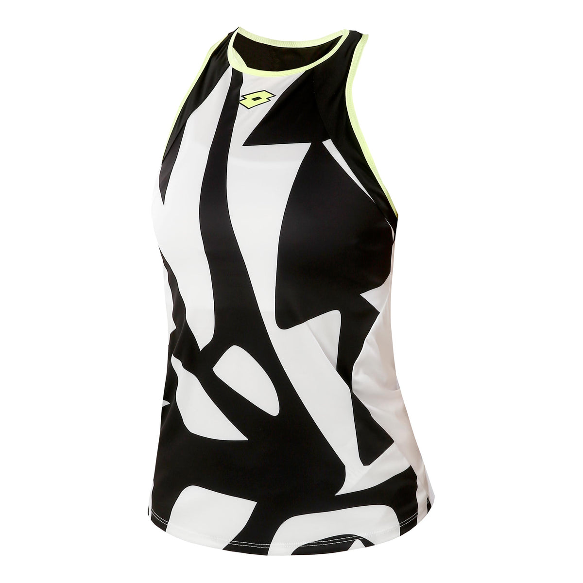 Lotto Ten III PRT2 PL Camiseta de tirantes Mujeres - blanco, negro