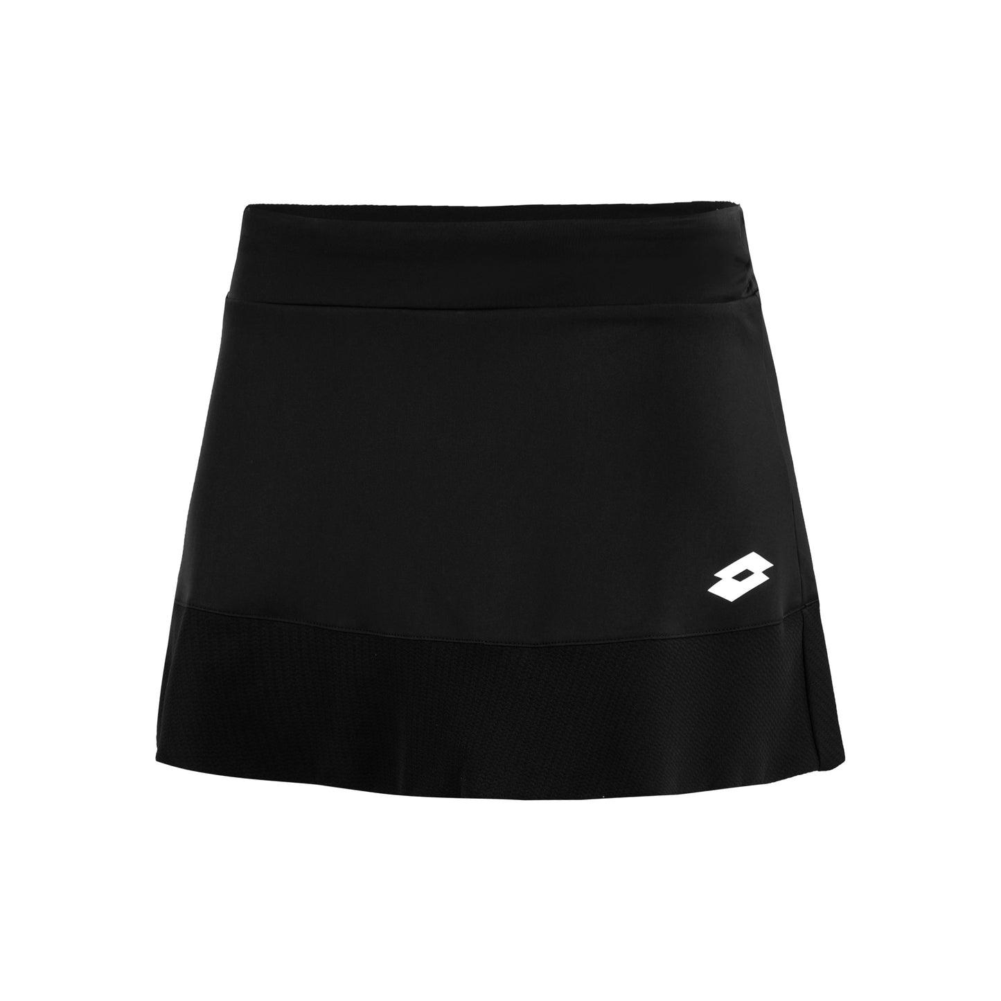 Lotto Squadra II PL Falda Mujeres - negro,