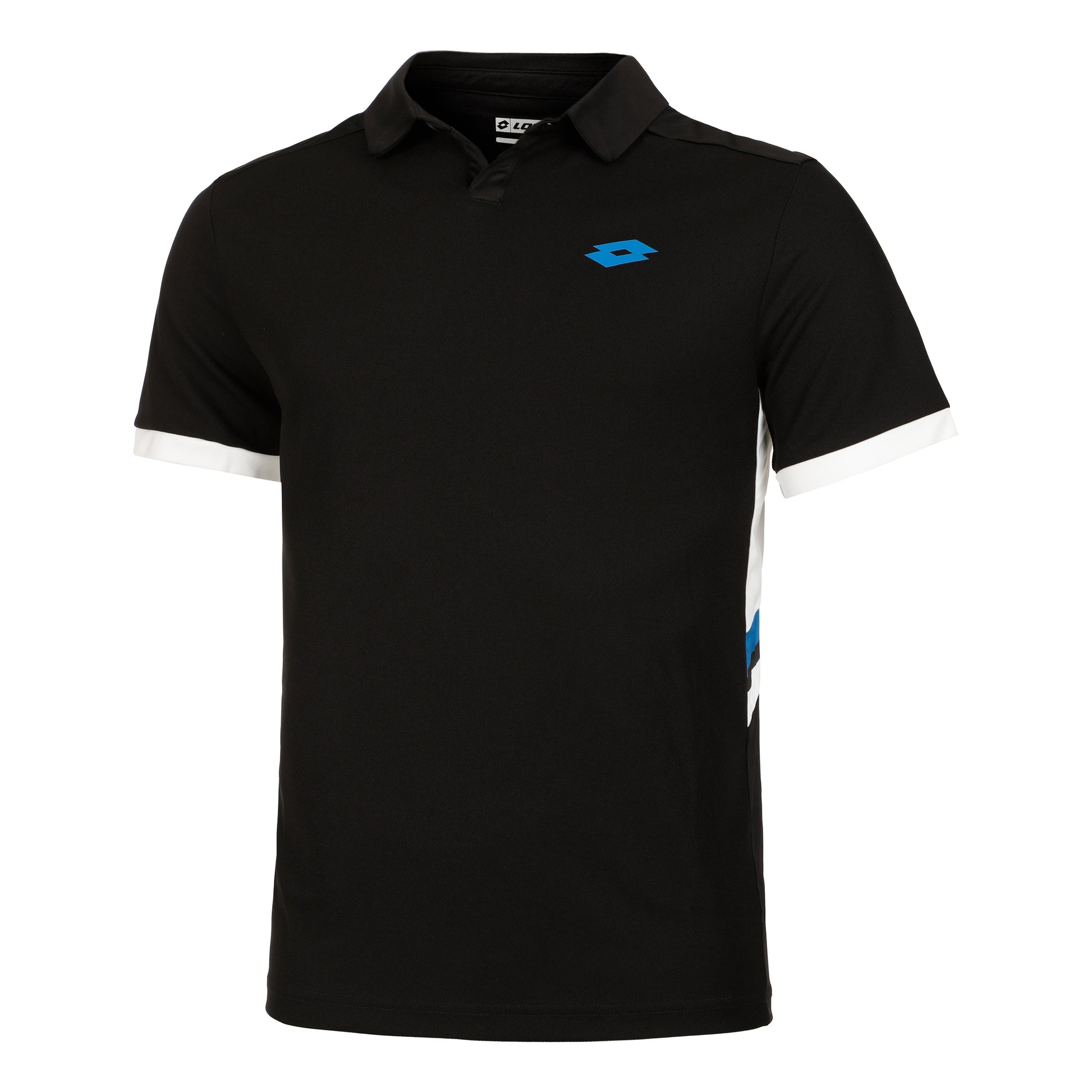 Lotto Squadra III Polo Hombres-Negro