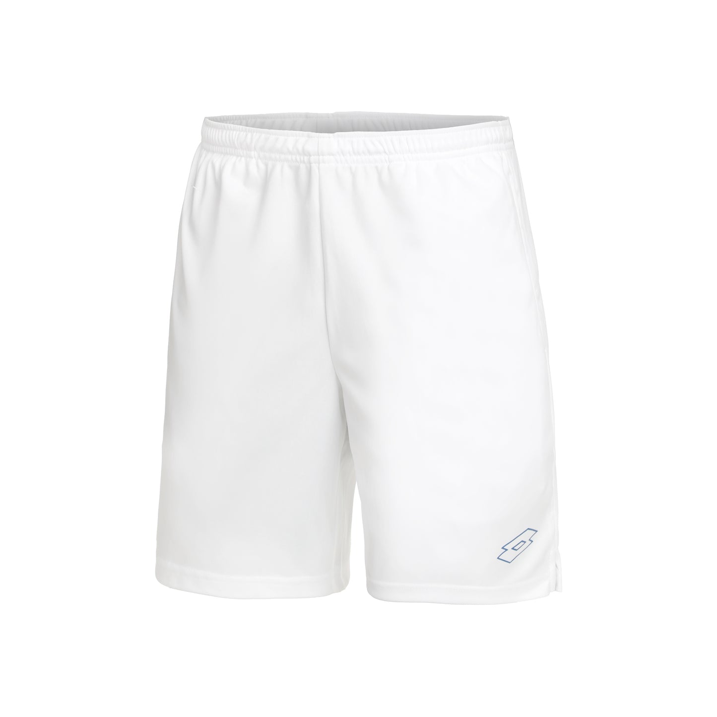 Lotto Squadra III 9in Shorts Hombres-Blanco