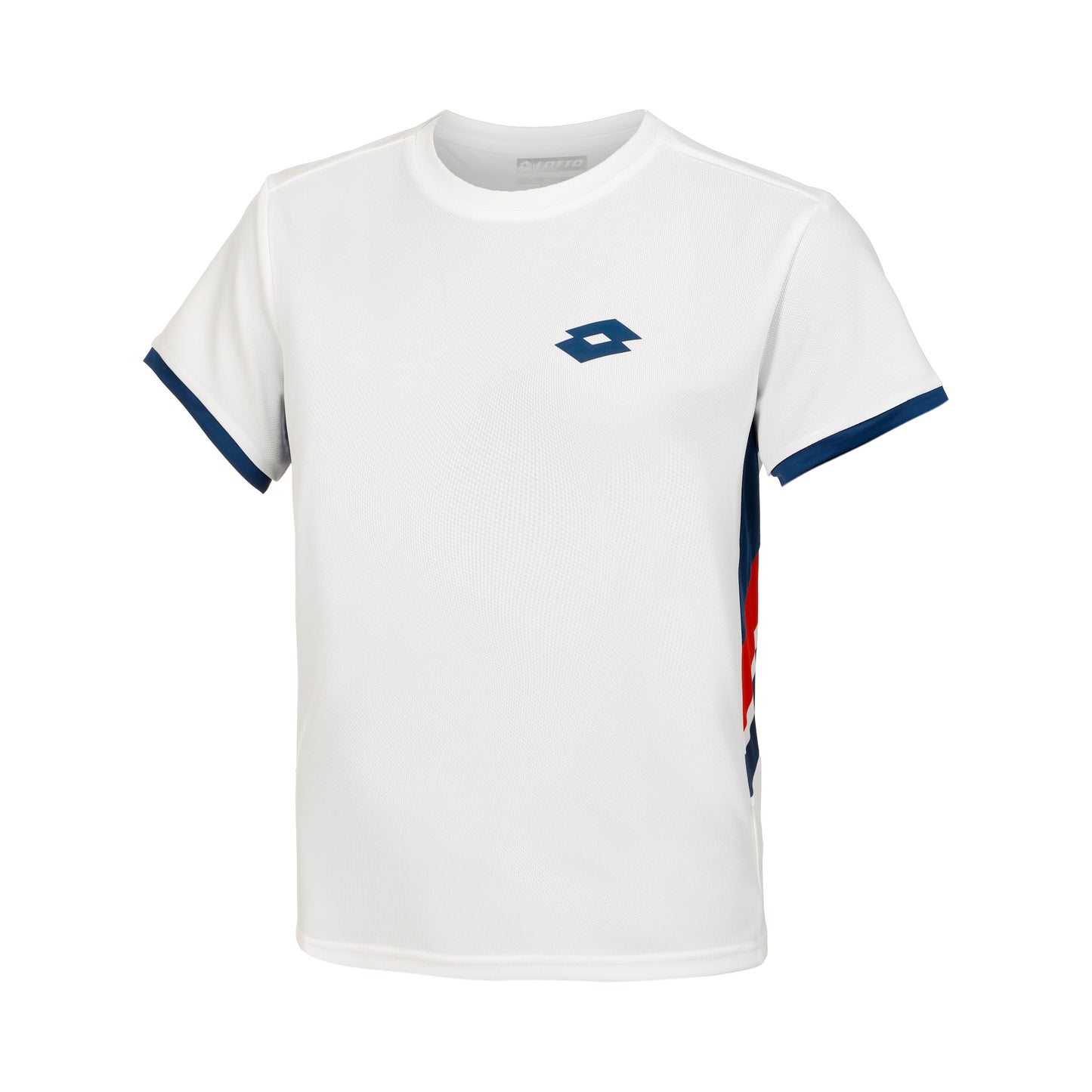 Lotto Squadra III Camiseta De Manga Corta Chicos-Blanco