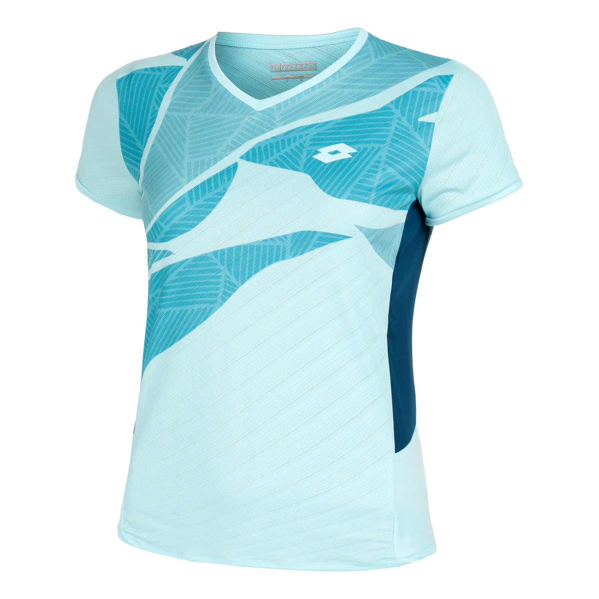 Lotto Tech W I D2 Camiseta de manga corta Mujeres - azul,