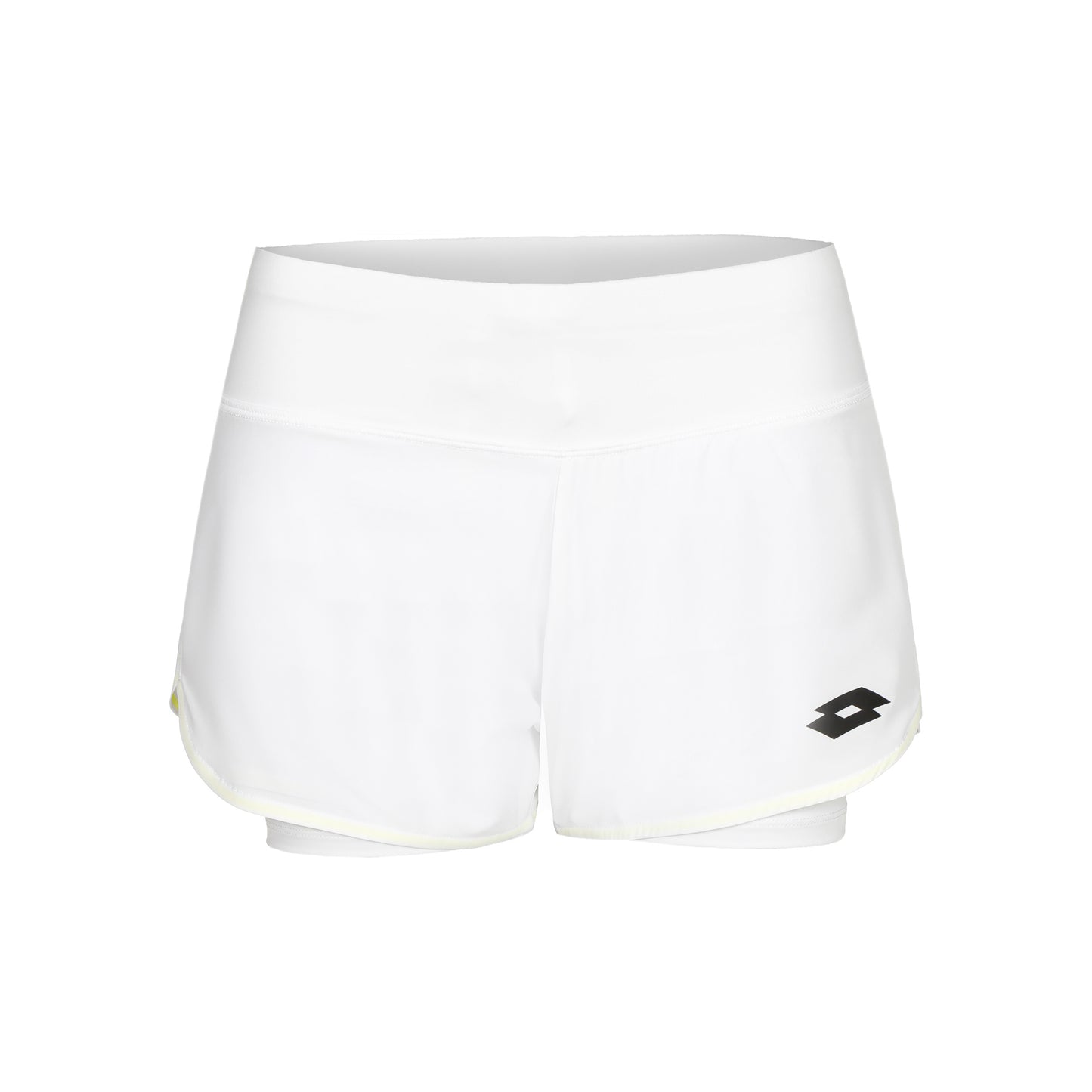 Lotto Tech II Shorts Mujeres - blanco, azul oscuro