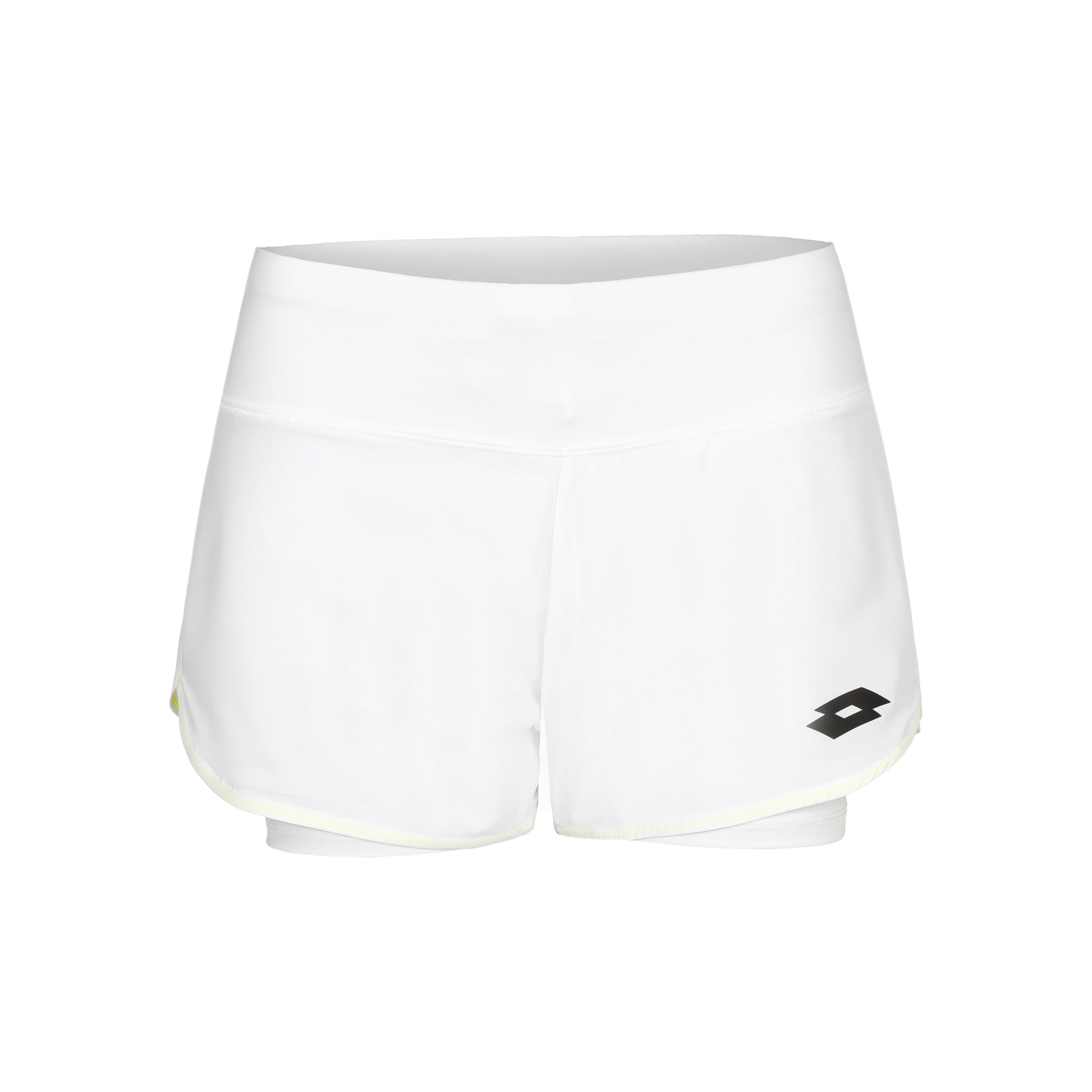 Lotto Tech II Shorts Mujeres - blanco, azul oscuro