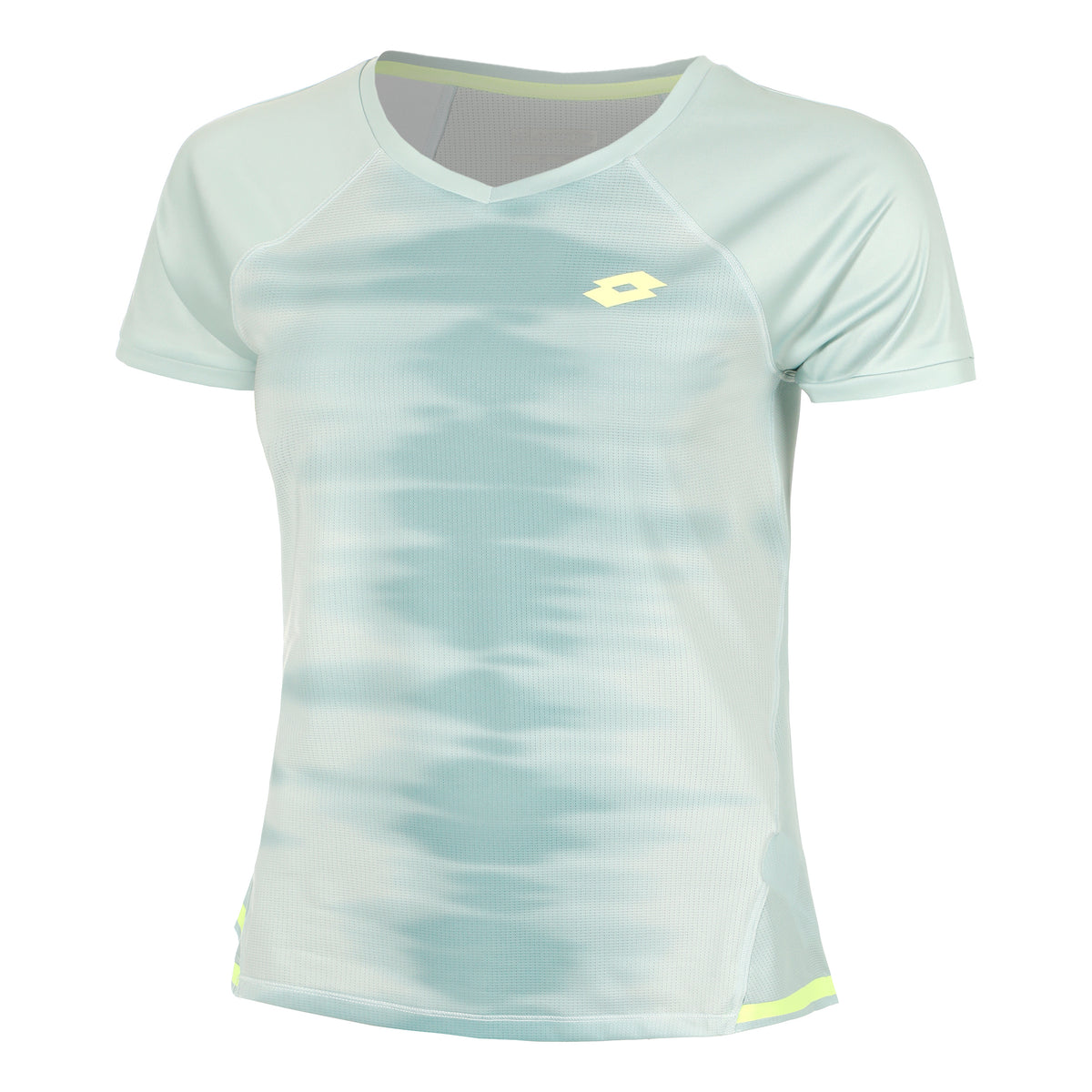 Lotto Tech II Camiseta De Manga Corta Mujeres-Verde,Lima