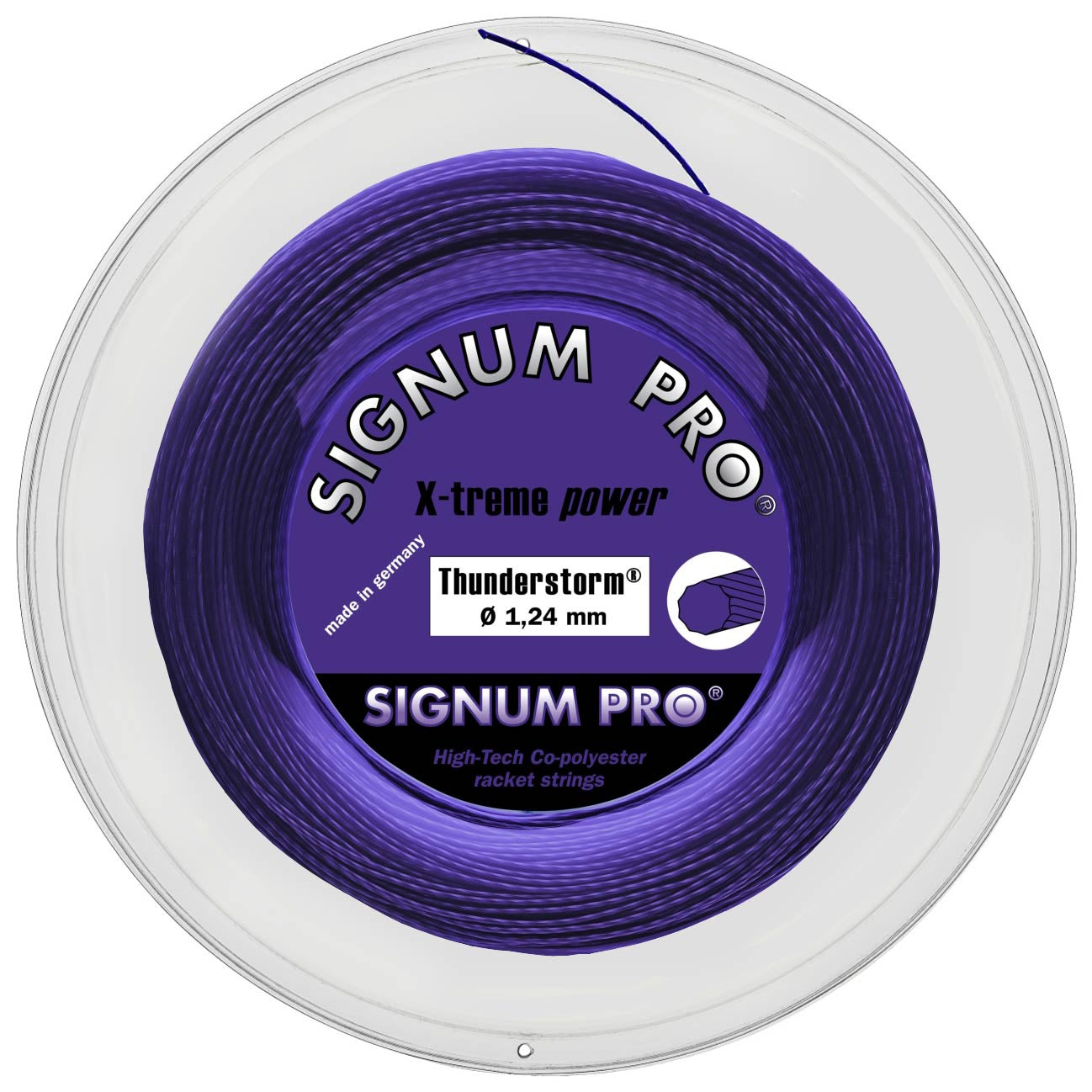 Signum Pro Thunderstorm Violett Bobinas De Cordaje 120m-Lila