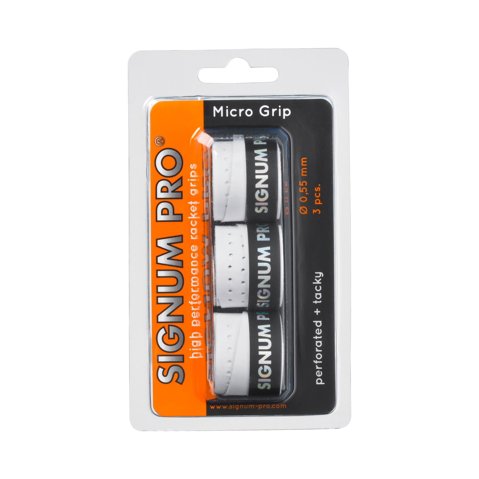 Signum Pro Micro Grip Pack De 3-Blanco