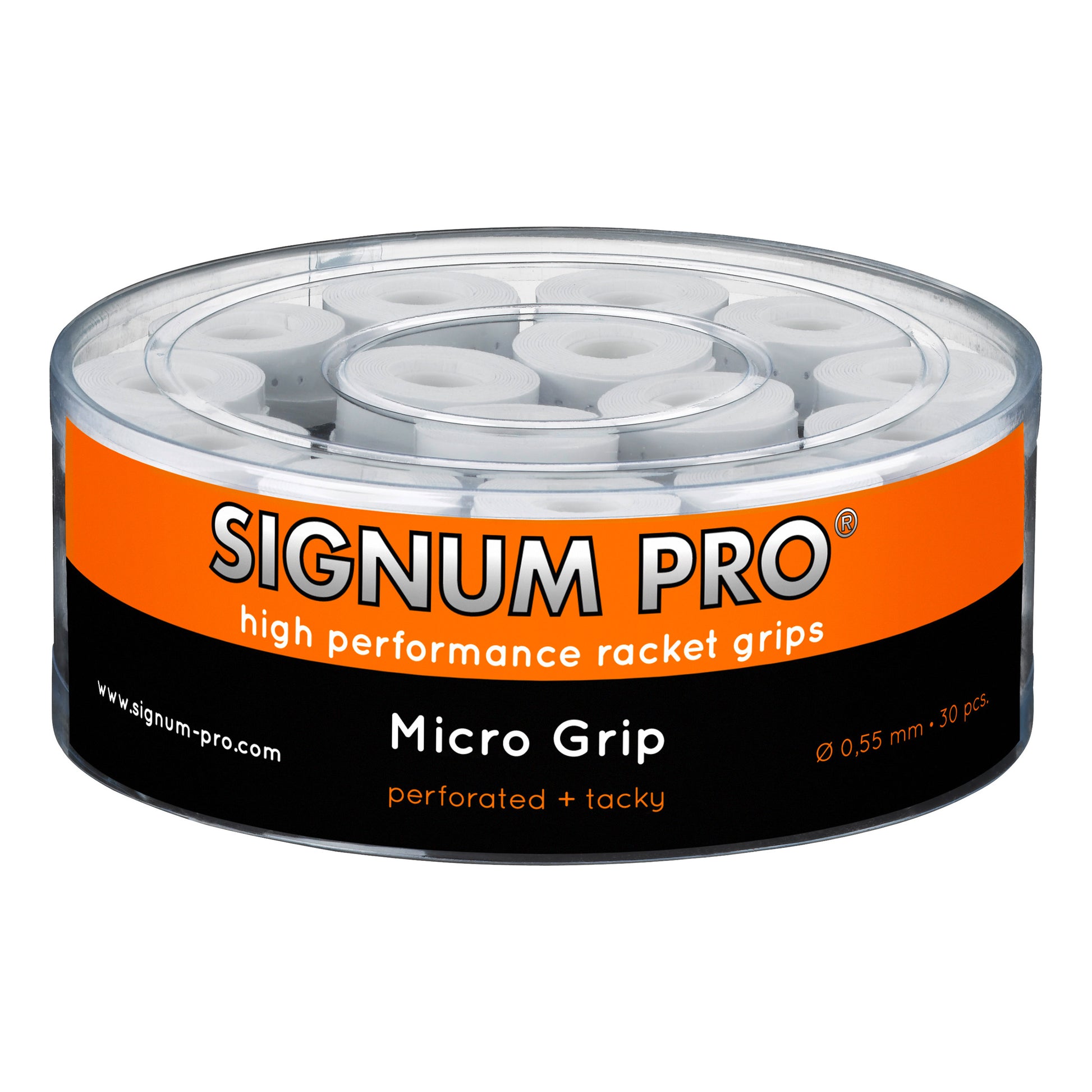 Signum Pro Micro Grip Pack De 30-Blanco