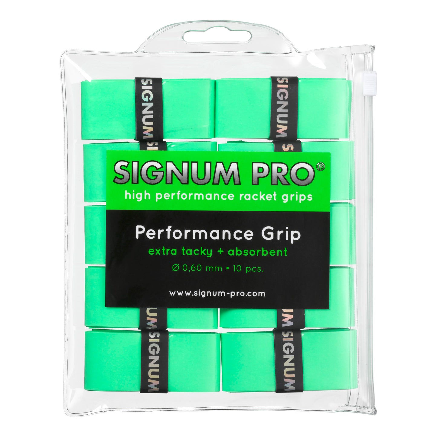 Signum Pro Performance Grip Pack De 10-Verde