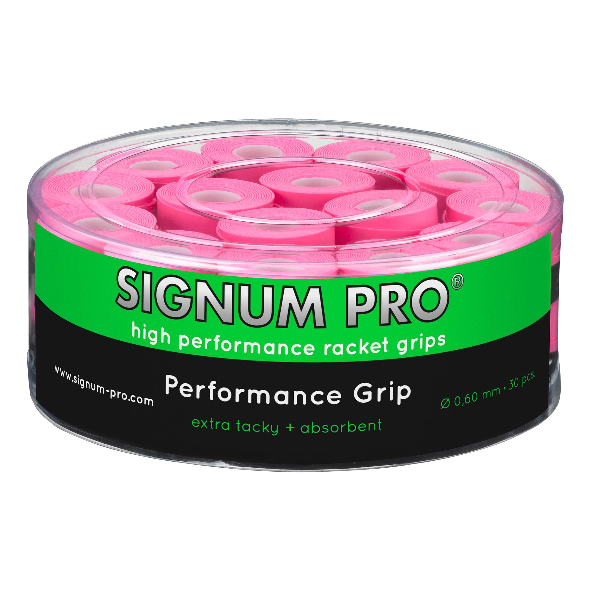 Signum Pro Performance Grip Pack De 30-Rosa