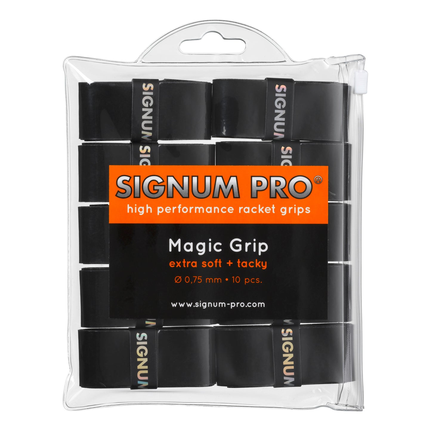 Signum Pro Magic Grip Pack De 10-Negro