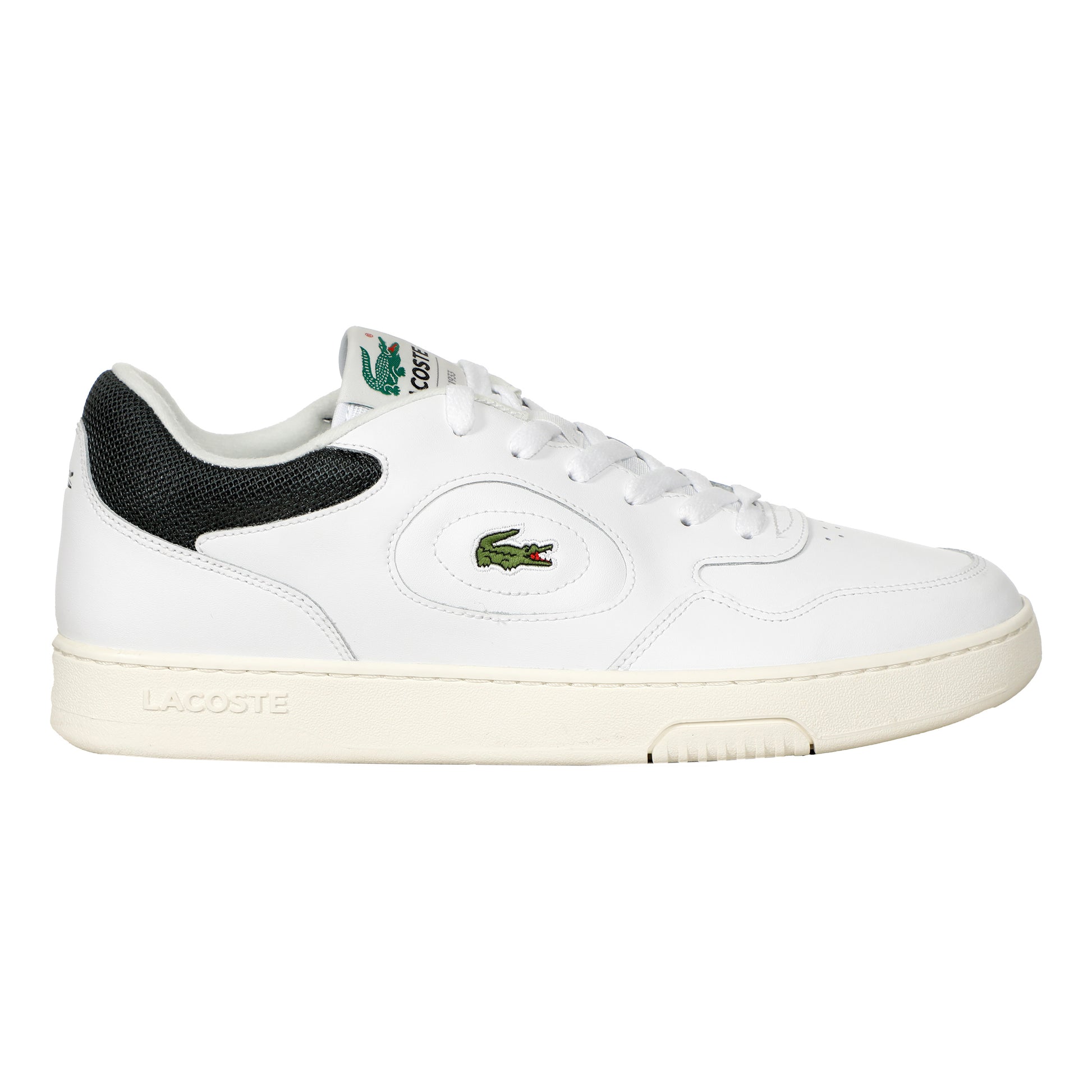 Lacoste Lineset Zapatilla de ocio Hombres - blanco, verde oscuro