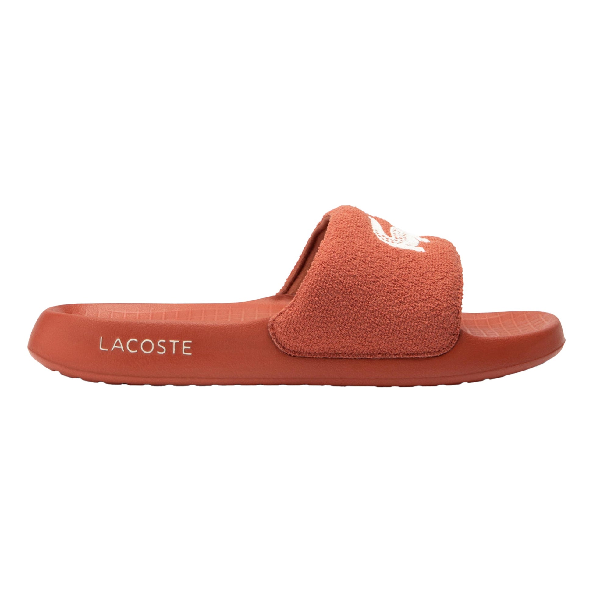 Lacoste Serve Slide 1.0 Chanclas Mujeres-Rojo Vino