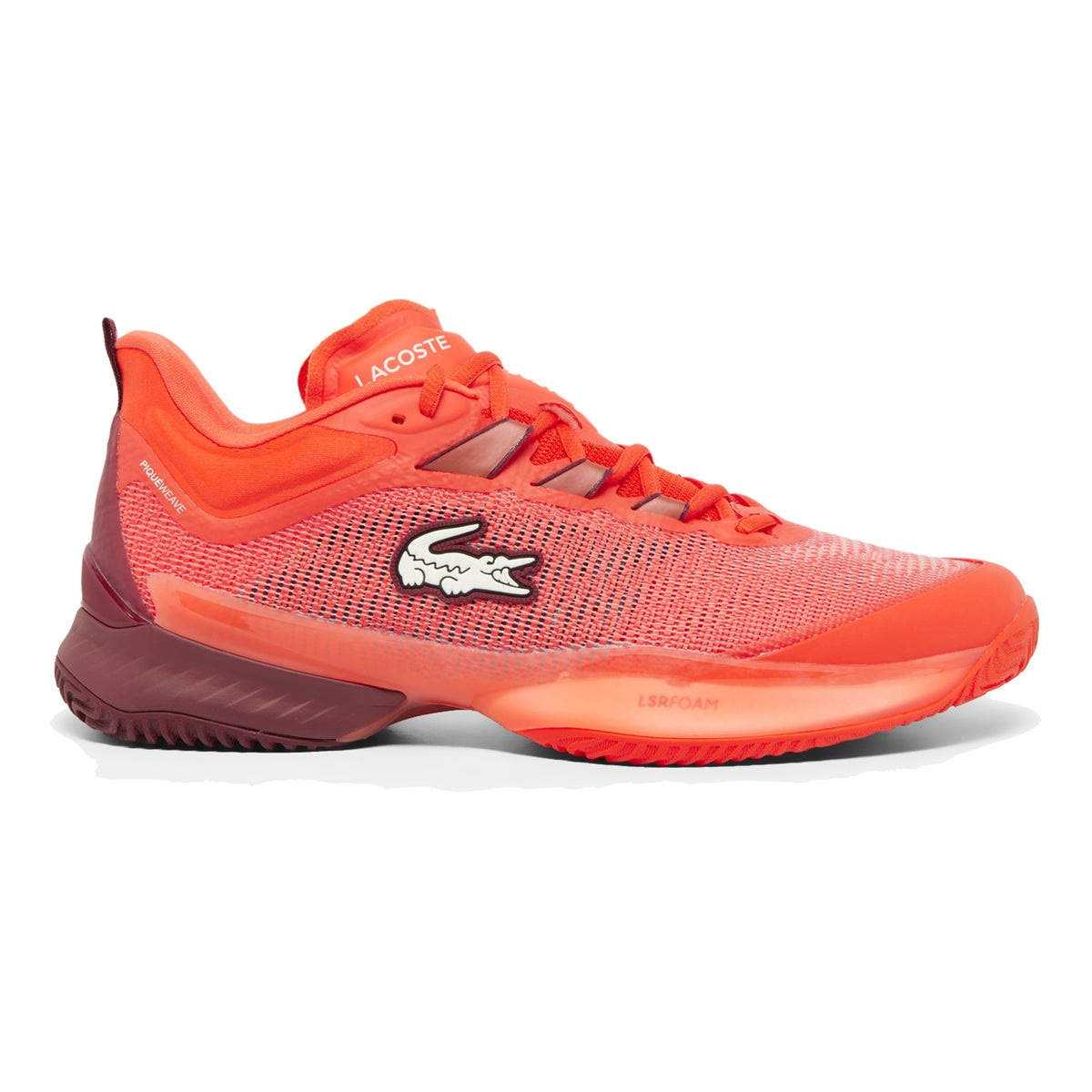 Lacoste AG-LT Ultra Zapatilla tierra batida Hombres - naranja, rojo oscuro