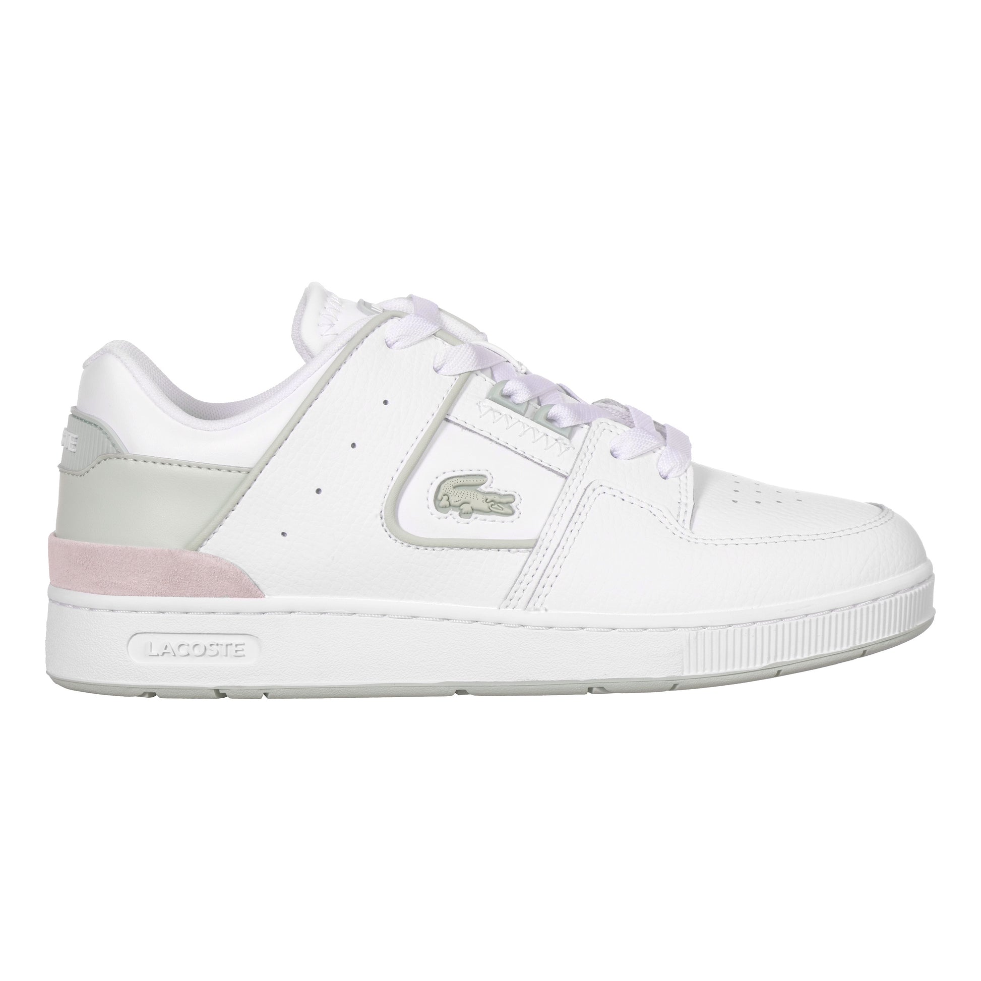 Lacoste Court Cage Zapatilla De Ocio Mujeres-Blanco,Verde