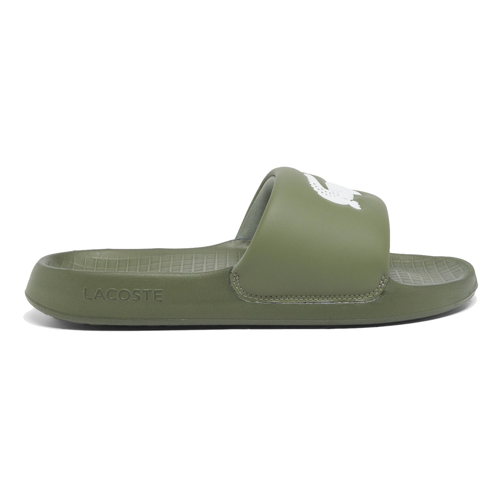 Lacoste Chanclas Hombres-Caqui,Blanco
