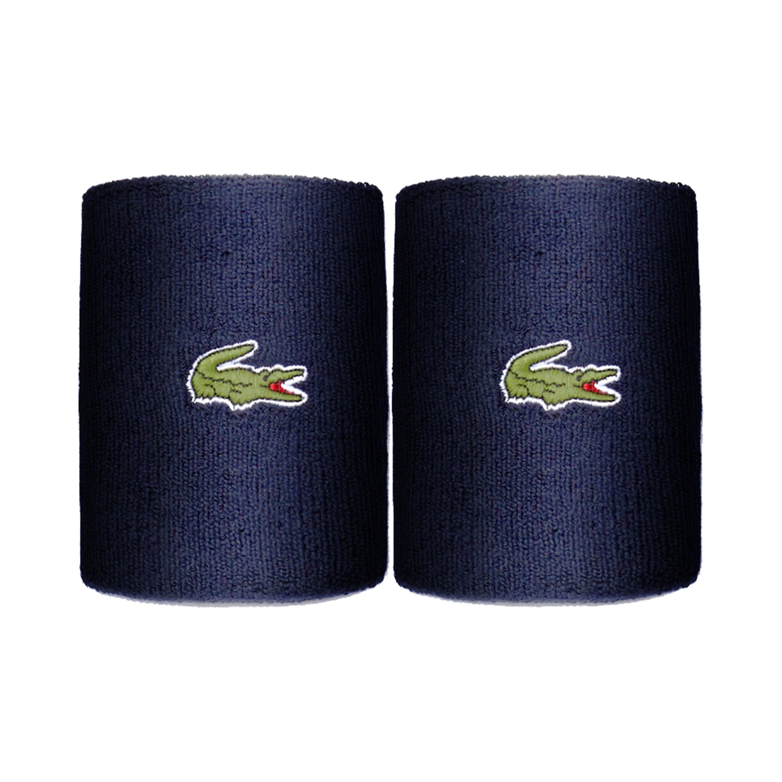 Lacoste Cinta para sudor Pack de 2 largo - azul oscuro, verde oscuro