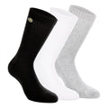 Performance Core Calcetines de tenis Pack de 3 Unisex - negro, gris