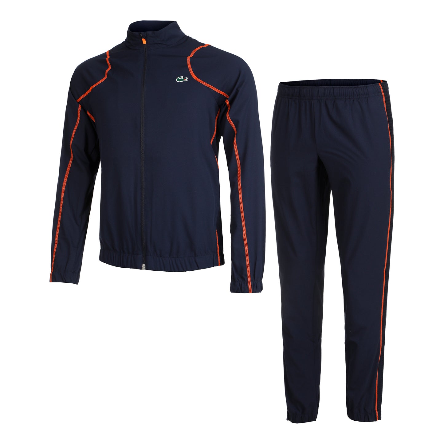 Lacoste Tracksuit Chándal Hombres - azul, naranja