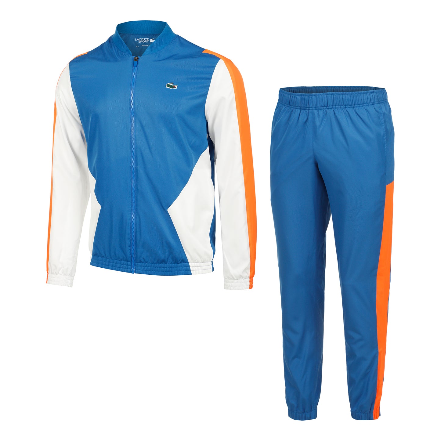 Lacoste Tracksuit Chándal Hombres - azul, naranja