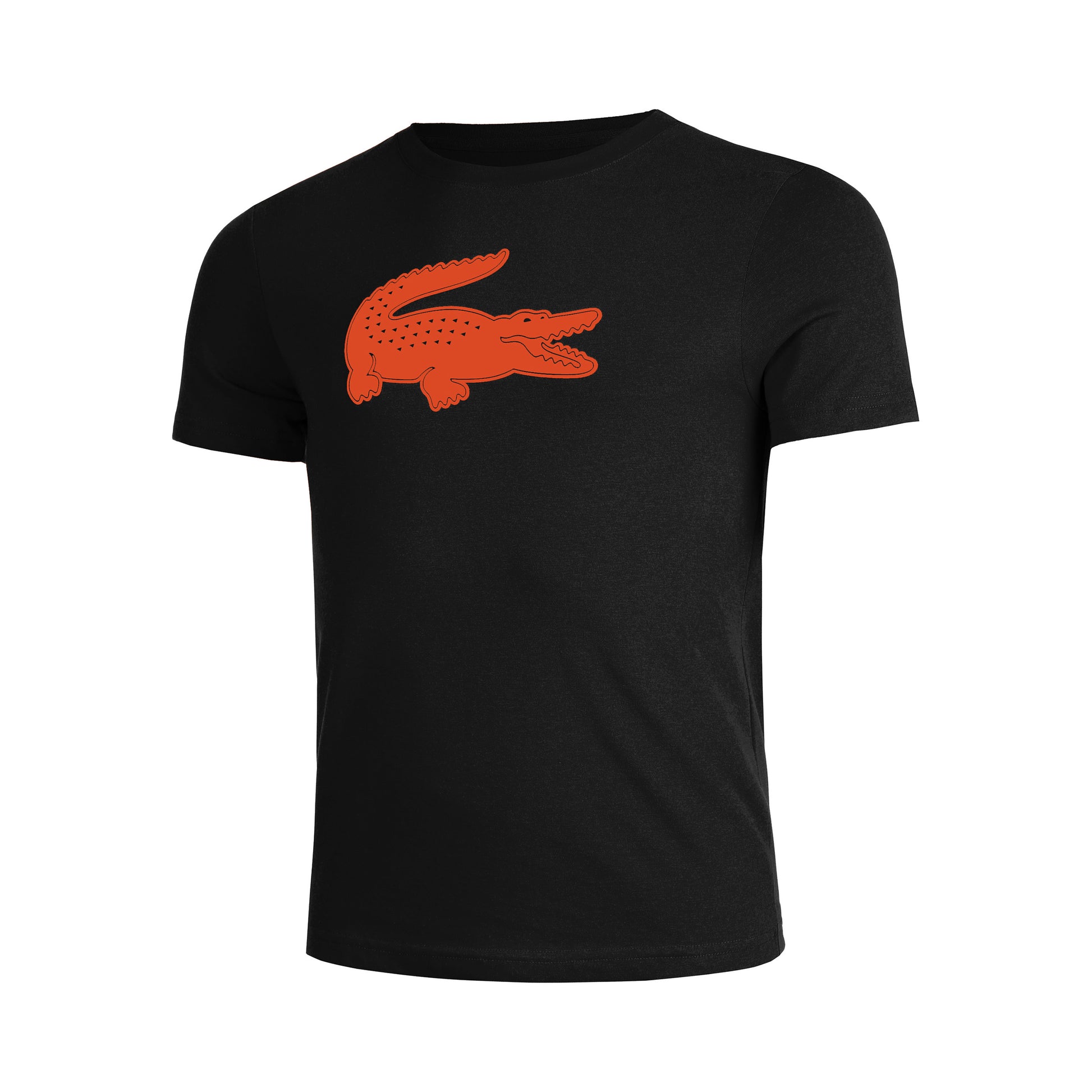 Lacoste Core Camiseta de manga corta Chicos - negro, naranja