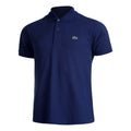 Core Polo Hombres - azul oscuro,