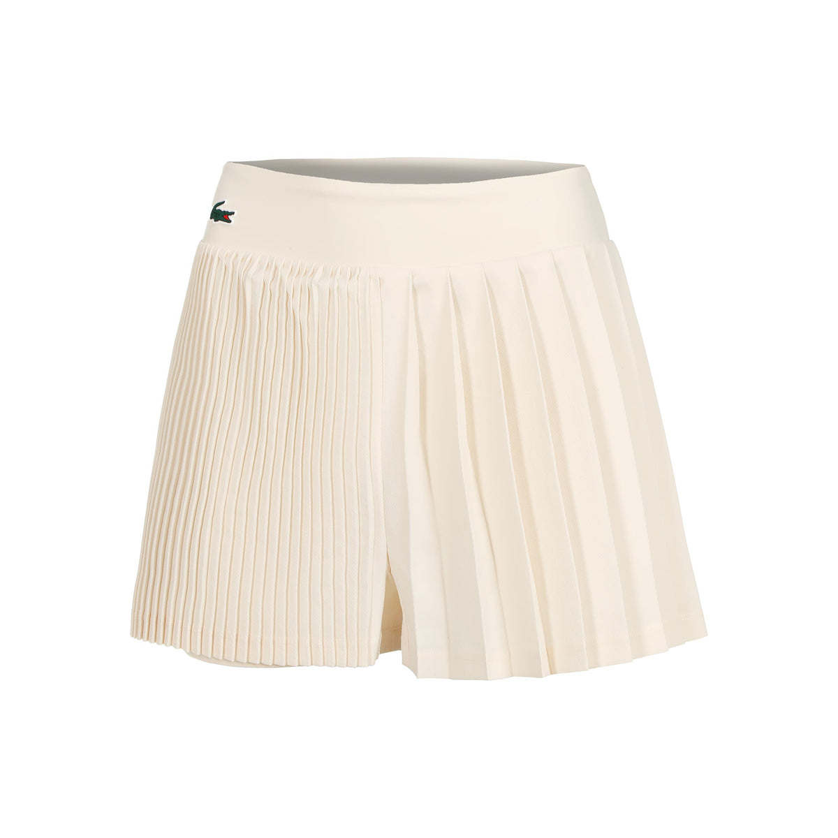 Lacoste LEER Shorts Mujeres - crema,