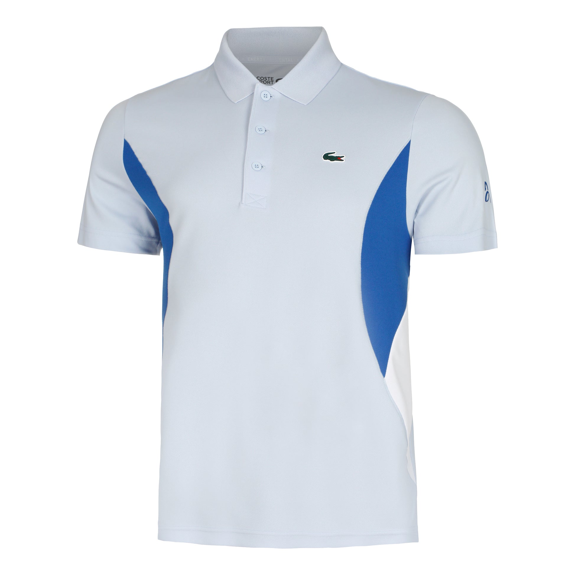Lacoste Polo Hombres - azul claro, multicolor
