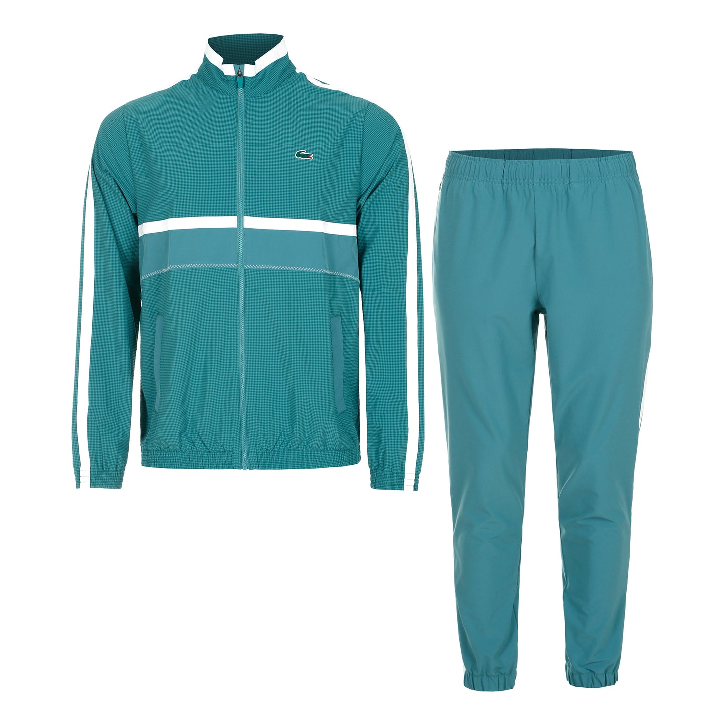 Lacoste Tracksuits Chándal Hombres - color petróleo, blanco
