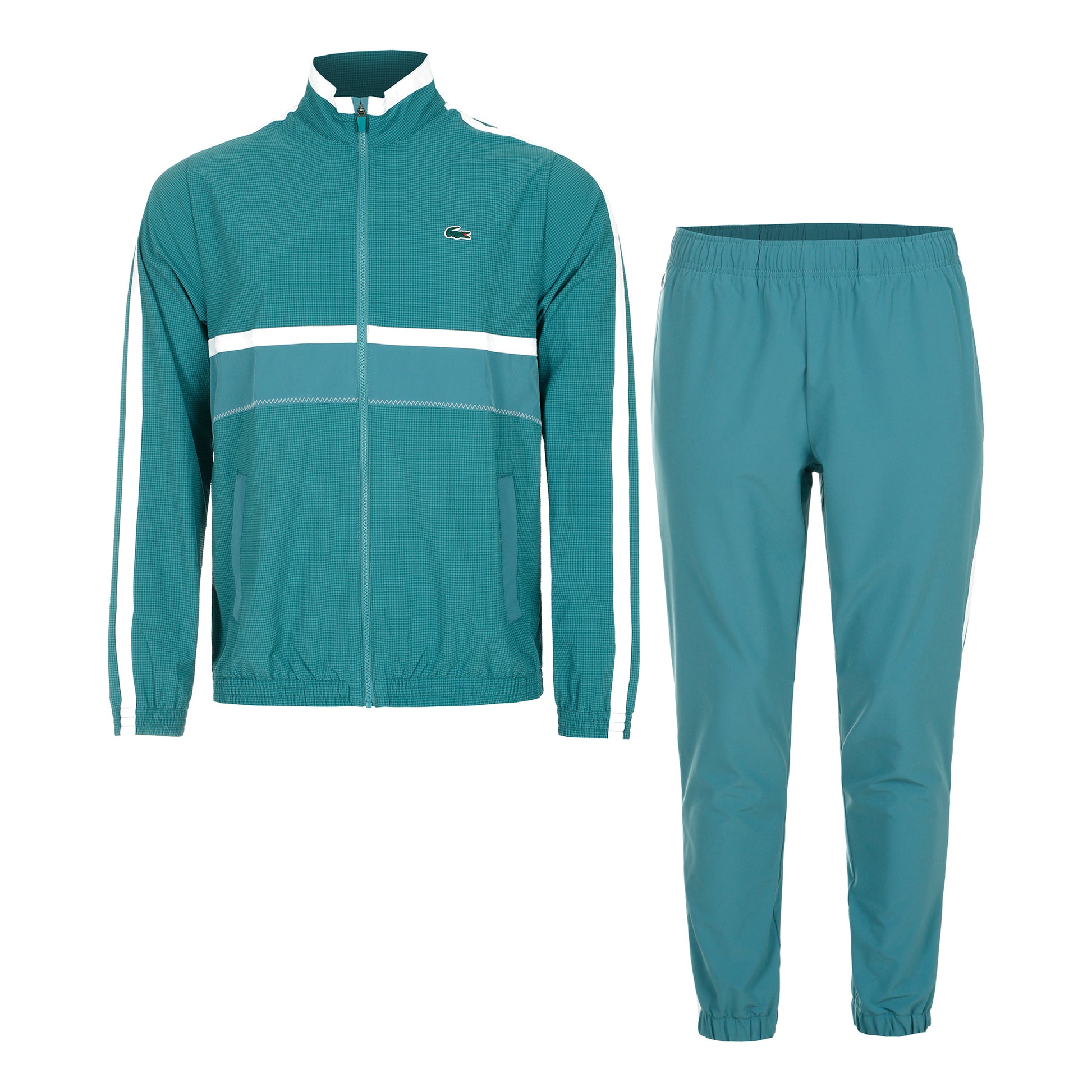 Lacoste Tracksuits Chándal Hombres - color petróleo, blanco
