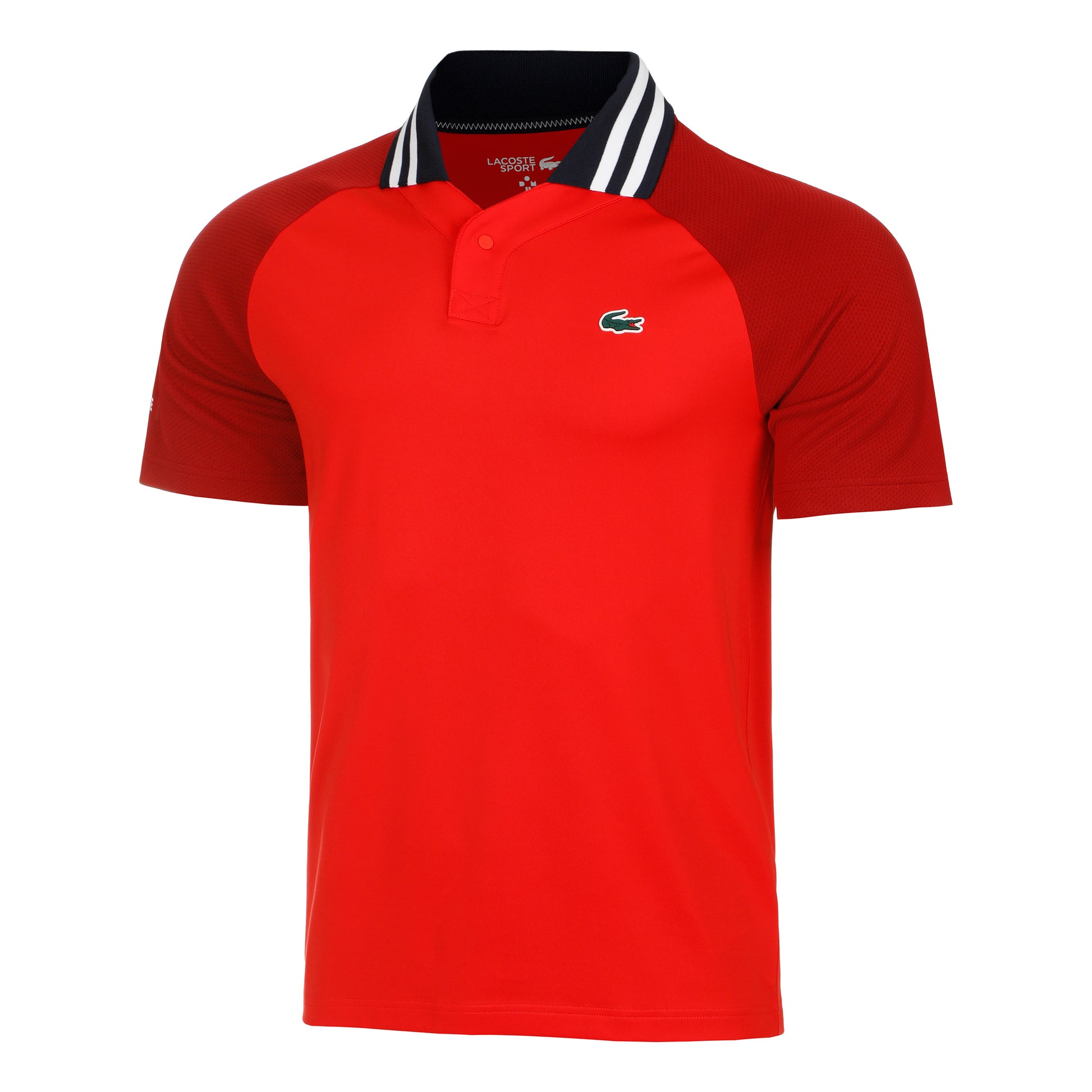 Lacoste Polo Hombres - rojo, óxido