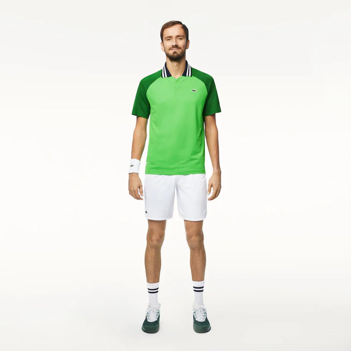 Lacoste Shorts Hombres-Blanco