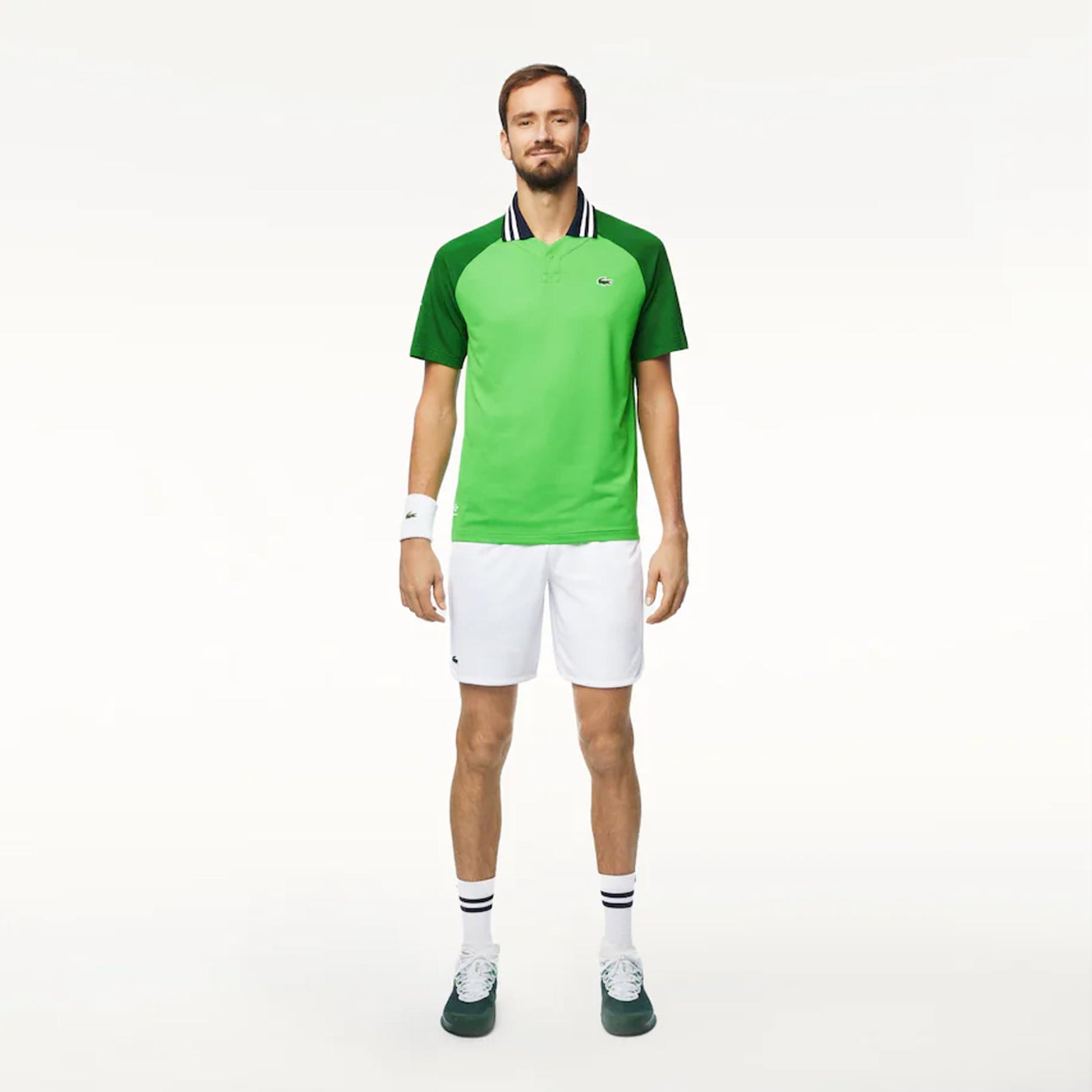 Lacoste Shorts Hombres-Blanco