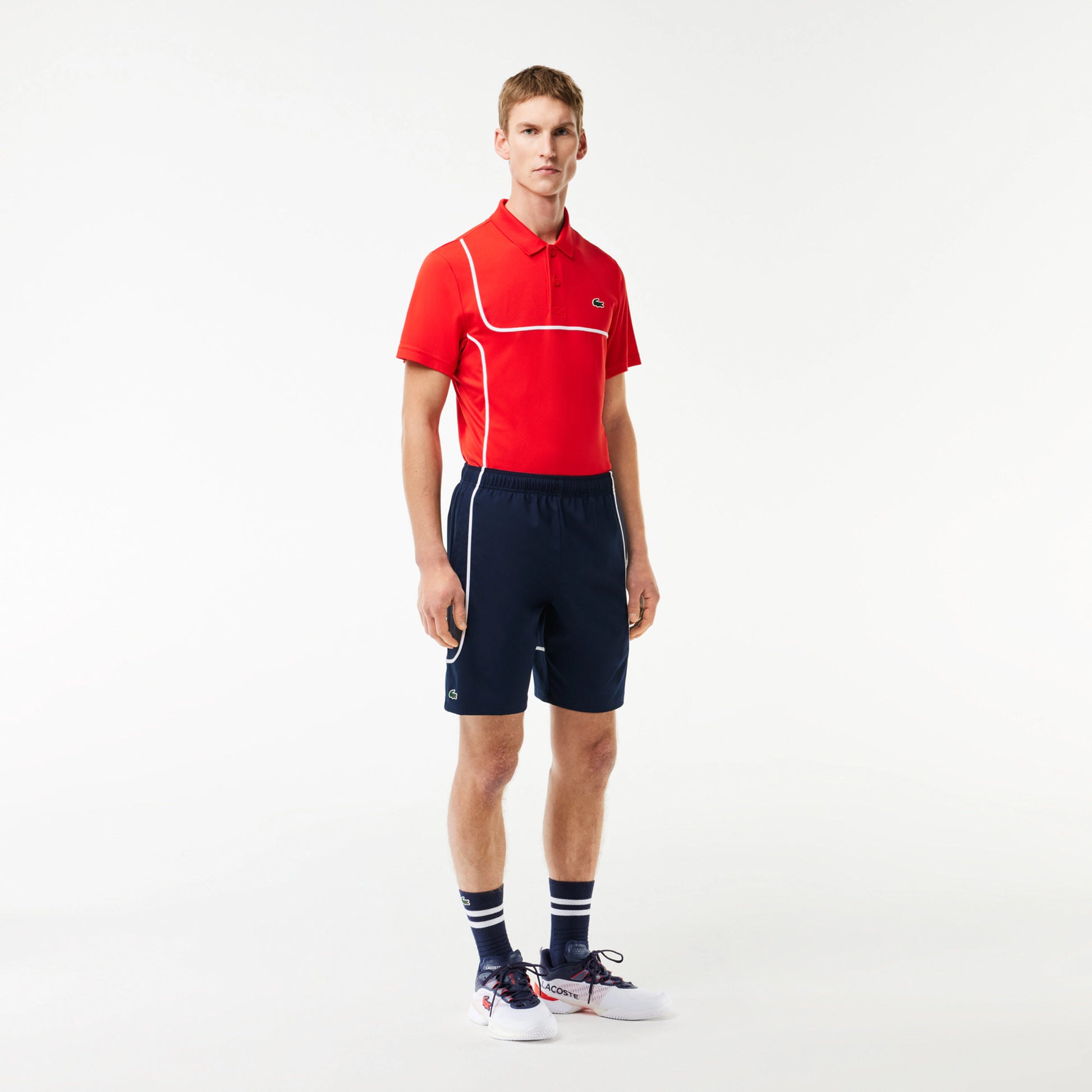 Lacoste Shorts Hombres-Azul Oscuro