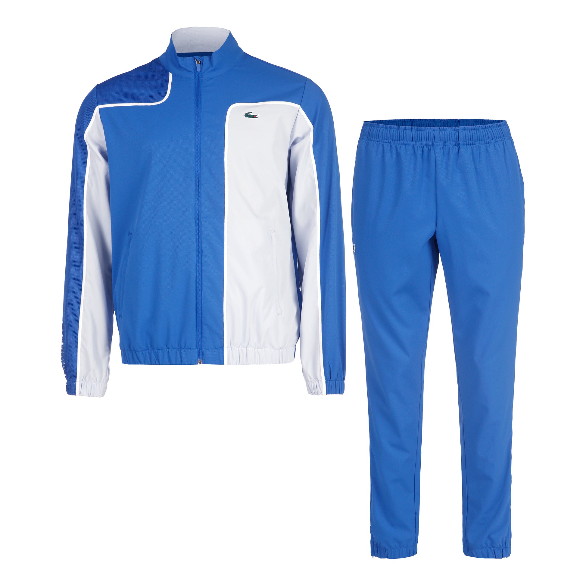 Lacoste Tennis Overall Colourblock Chándal Hombres-Azul,Blanco