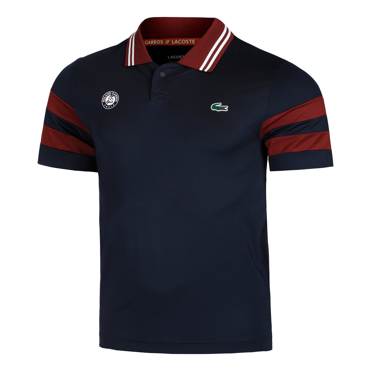 Lacoste Polo Hombres - azul oscuro, rojo oscuro