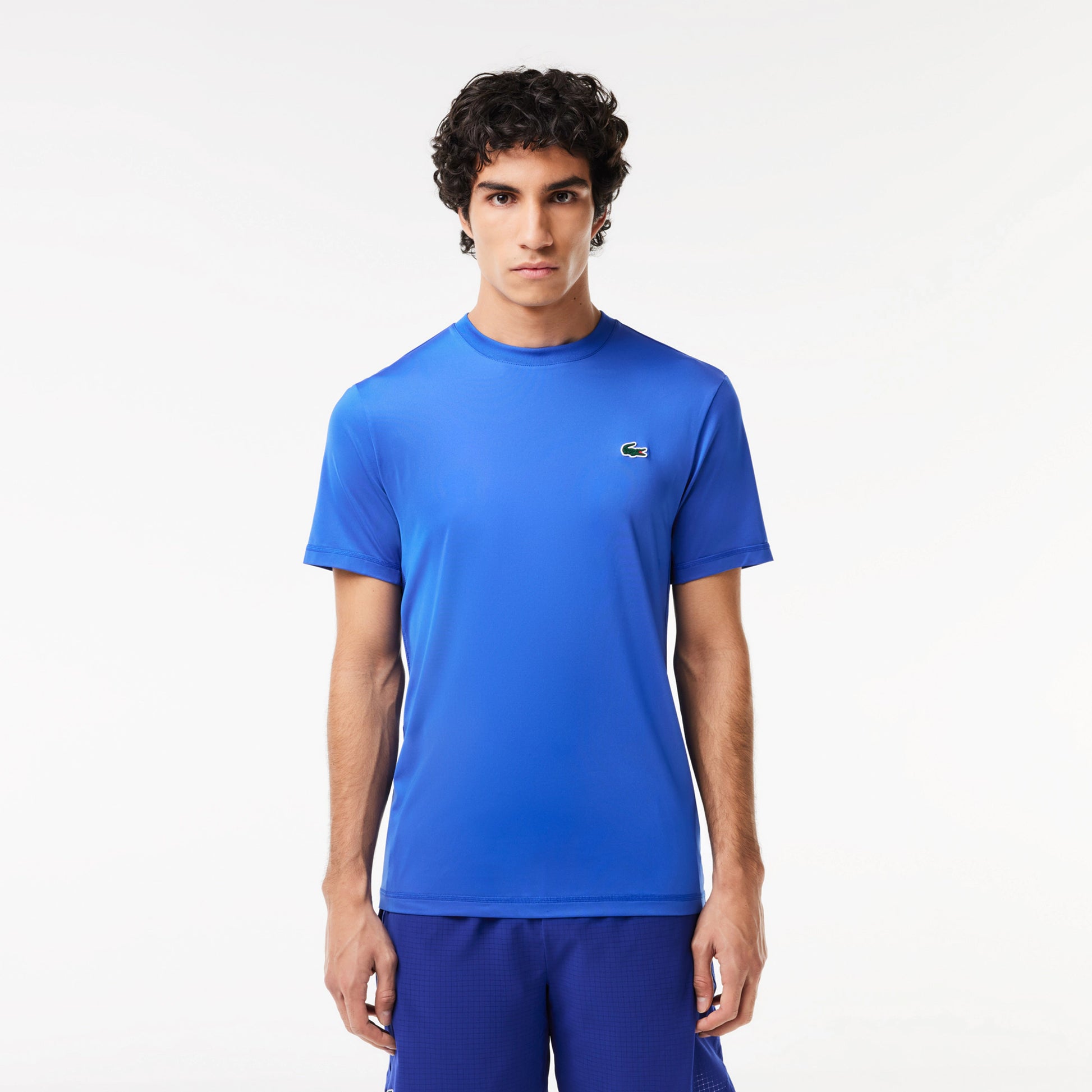 Lacoste Active Camiseta de manga corta Hombres - azul,
