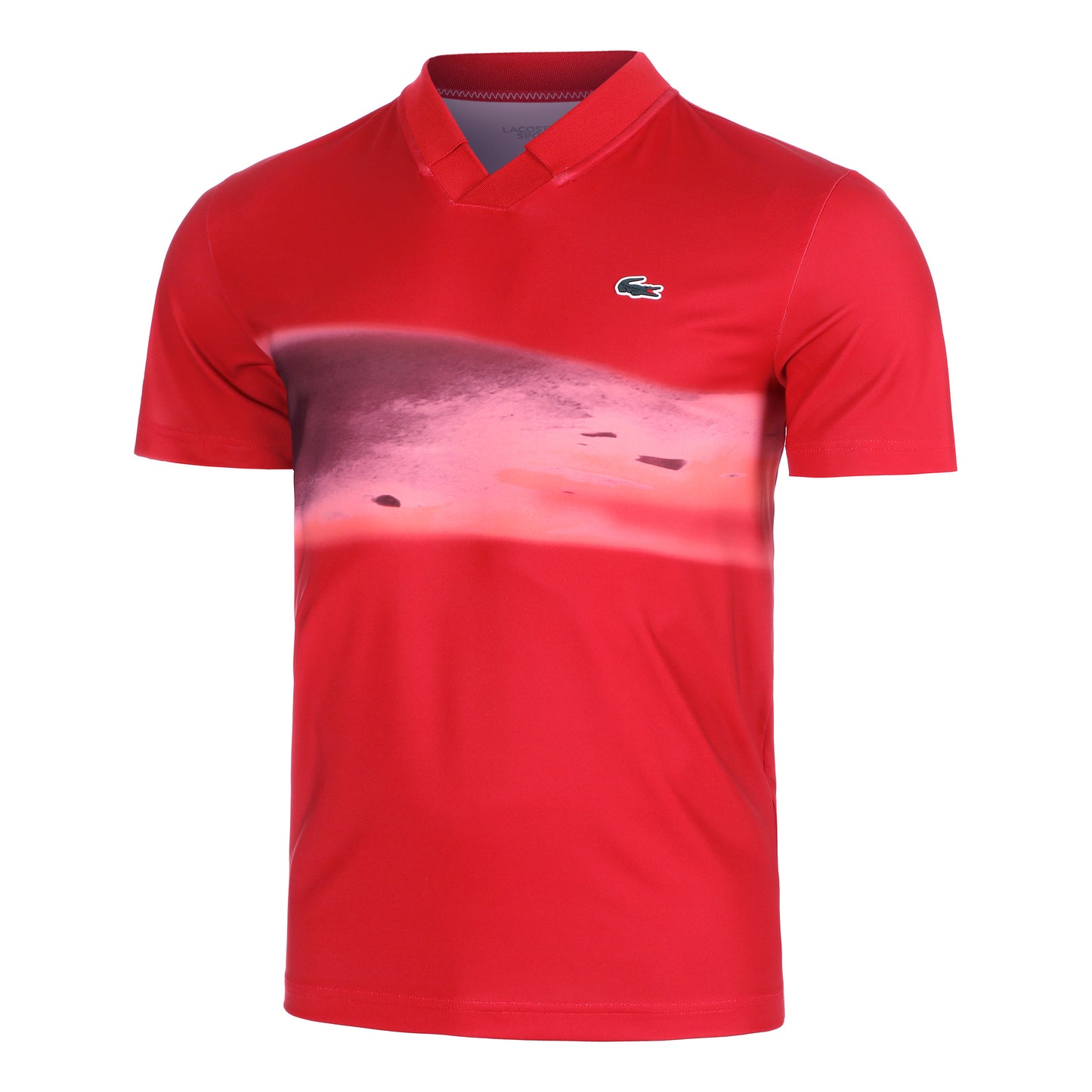 Lacoste LEER Polo Hombres - rojo,