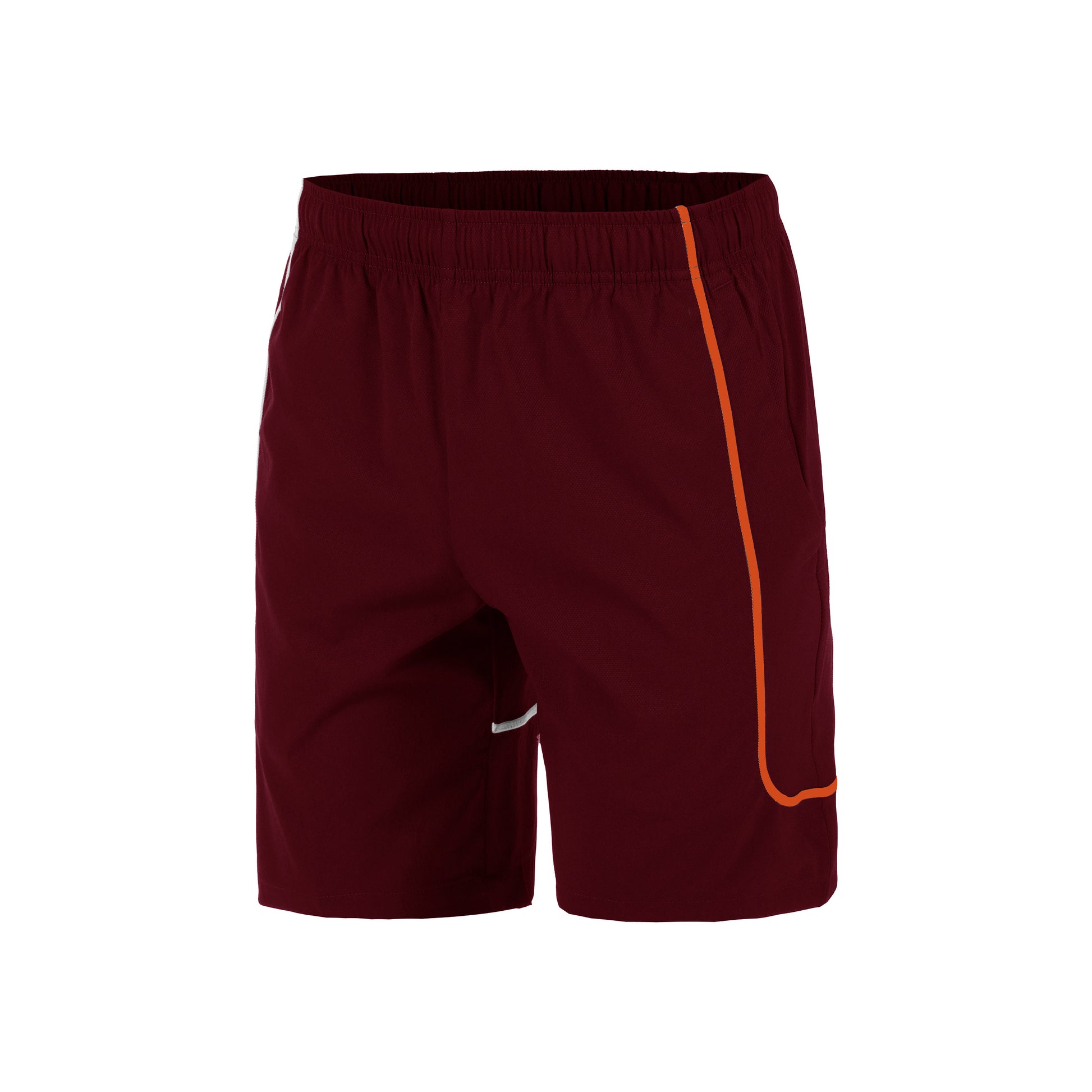 Lacoste Shorts Hombres - rojo vino,