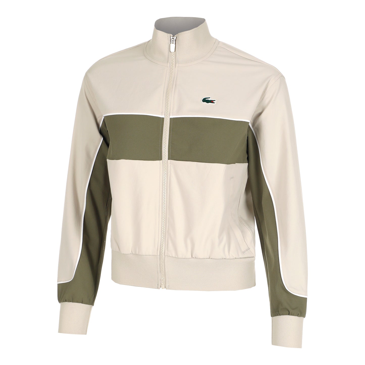 Lacoste Chaqueta de entrenamiento Mujeres - beige, oliva
