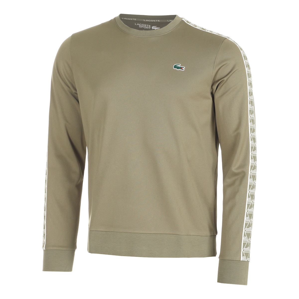 Lacoste Technical Capsule Sudadera Hombres - caqui,
