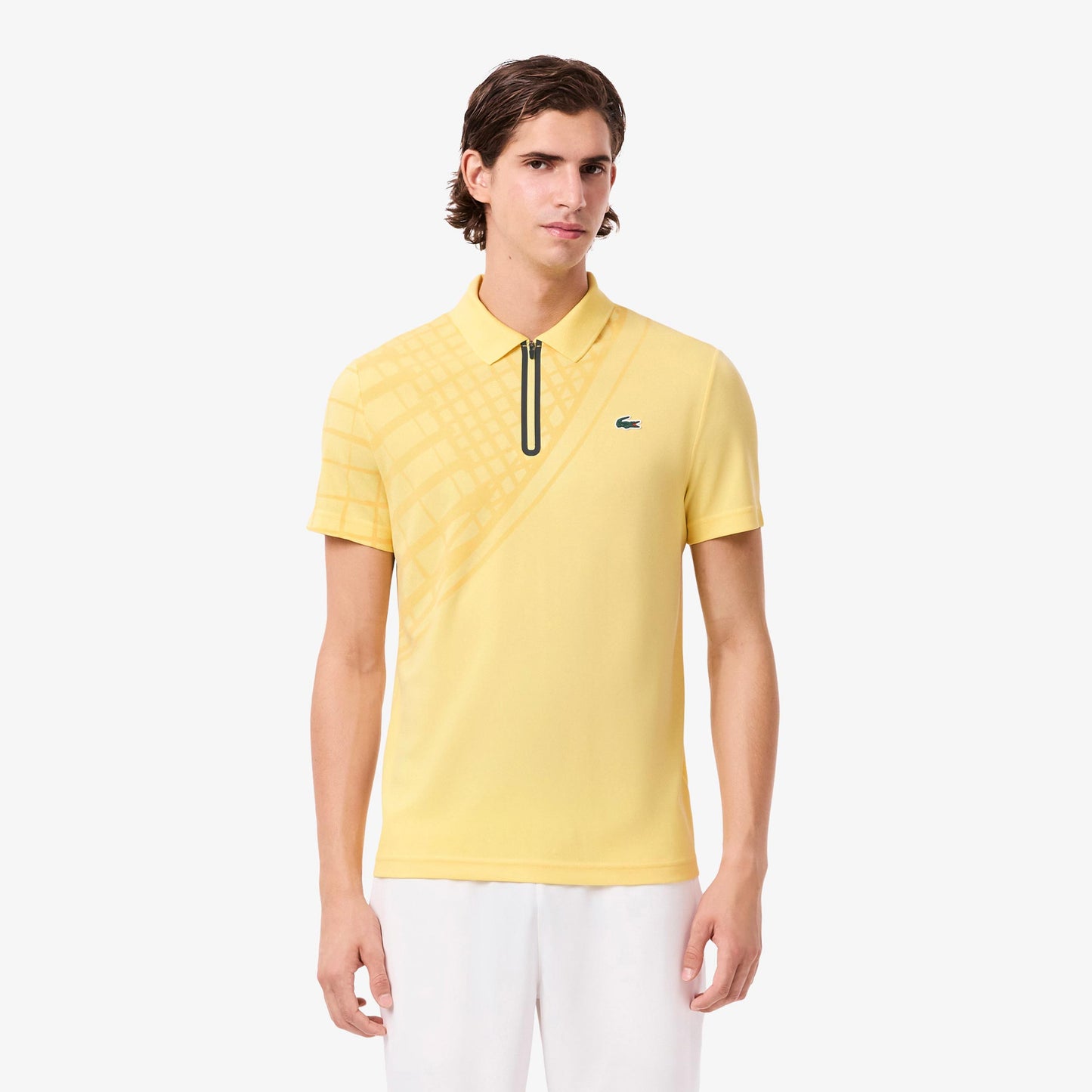 Lacoste Polo Hombres-amarillo