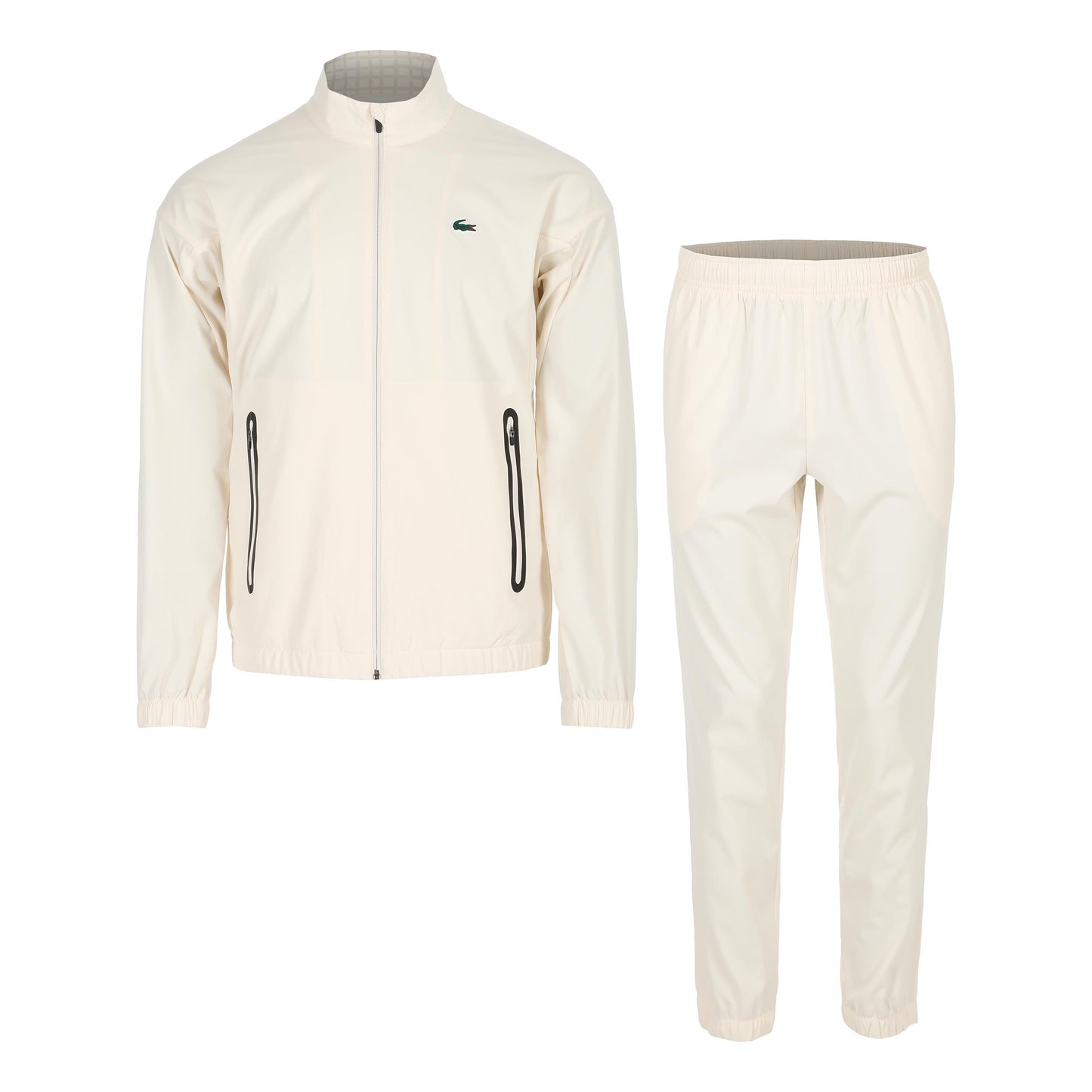 Lacoste Chándal Hombres-Crema