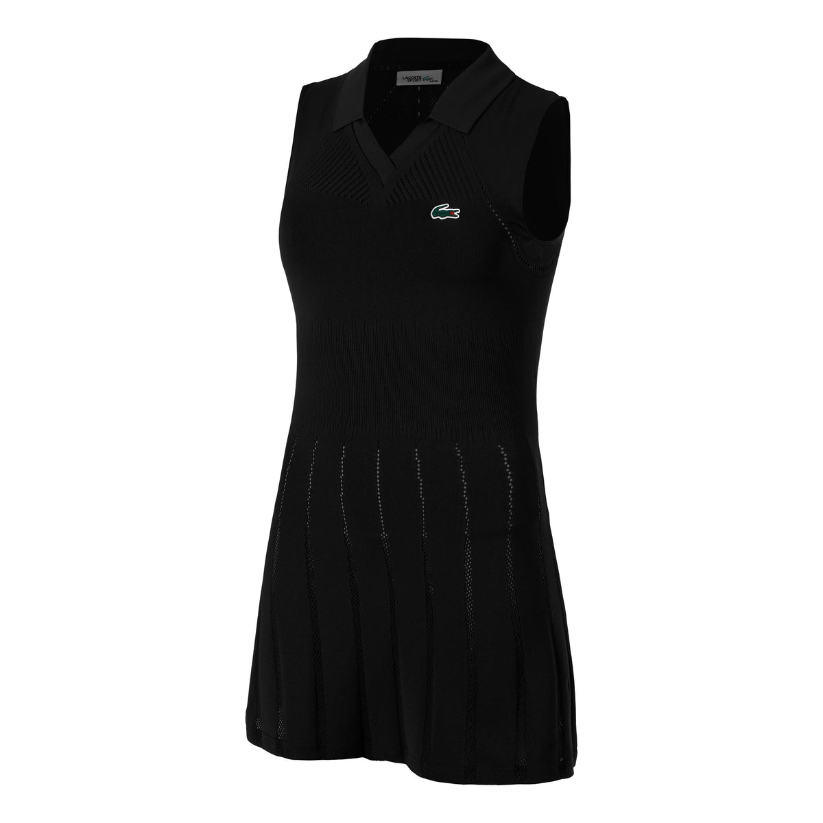 Lacoste Vestido Mujeres-Negro