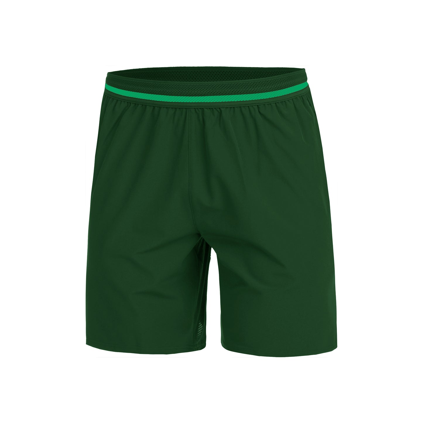 Lacoste Djokovic Shorts Hombres - verde oscuro, verde