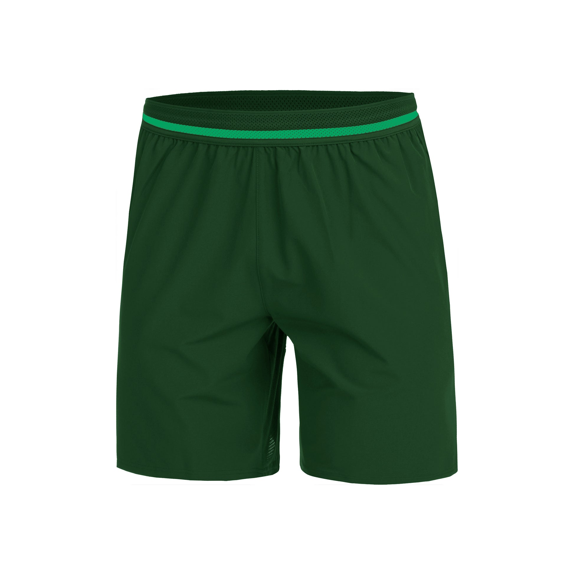 Lacoste Djokovic Shorts Hombres - verde oscuro, verde