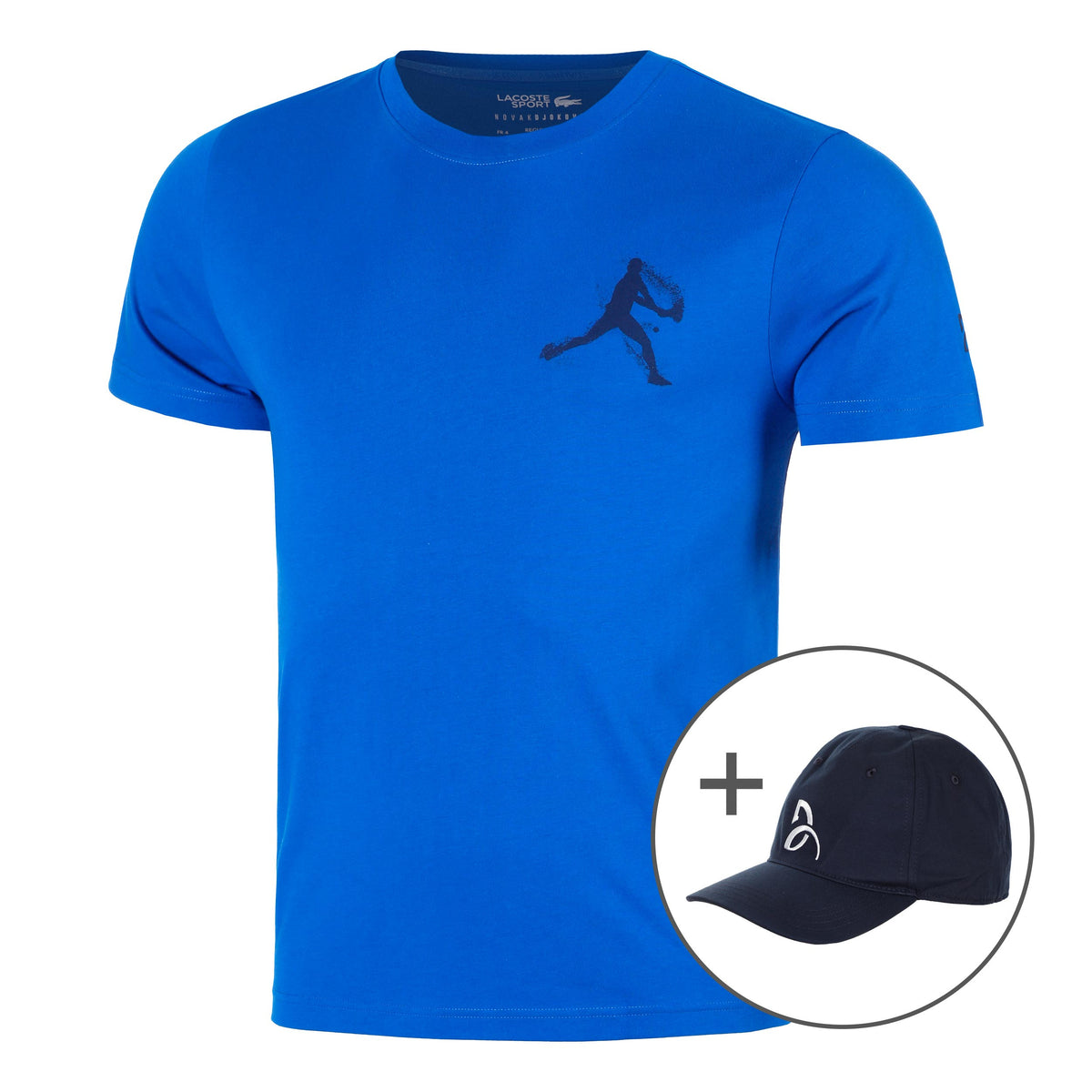 Lacoste Camiseta de manga corta & Cap Hombres - azul, azul oscuro